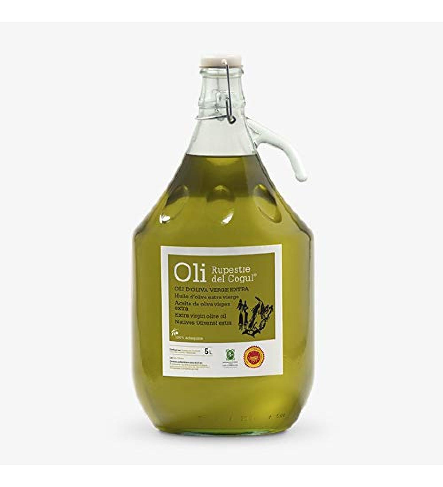 Extra Virgin Olive Oil - 5 Litre Glass Bottle