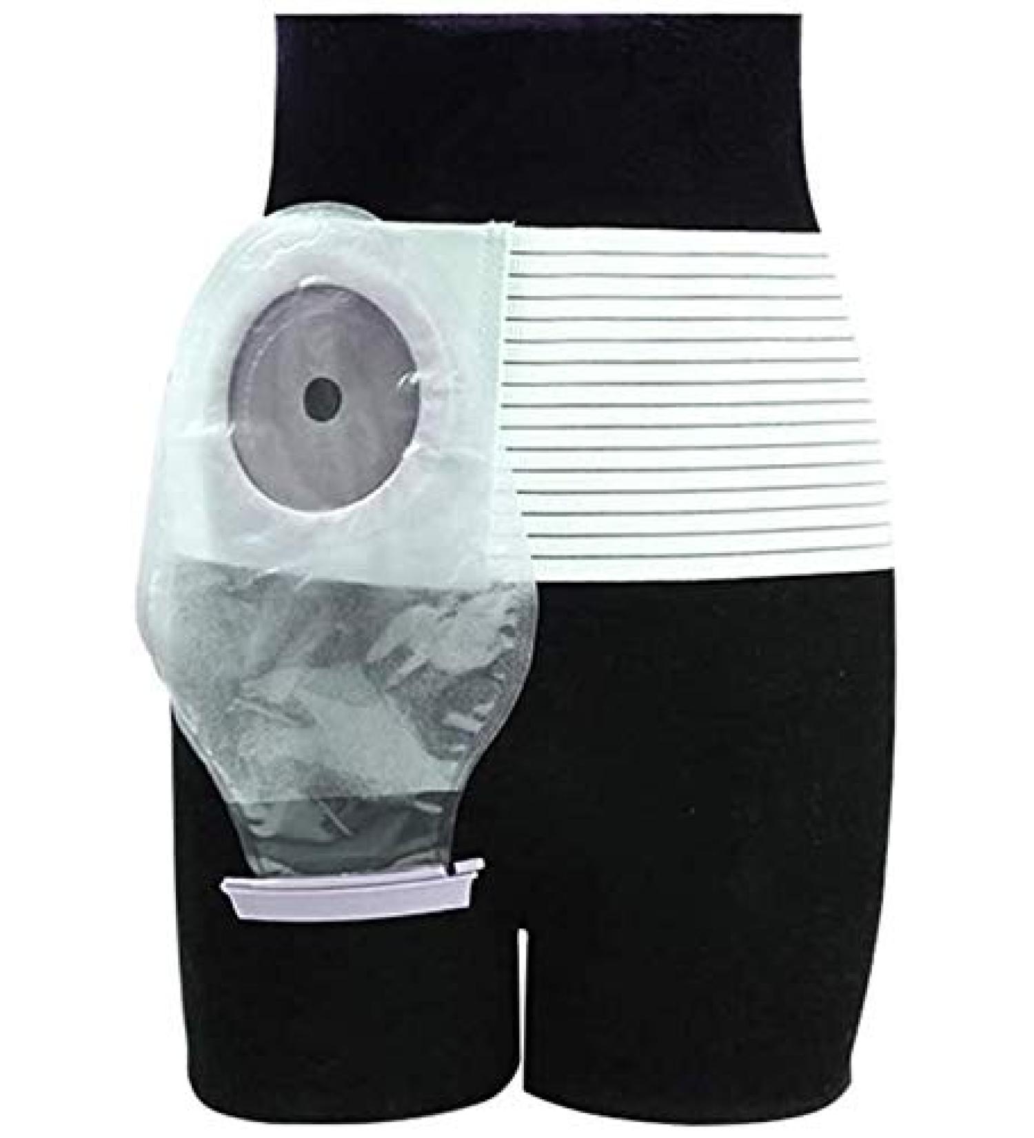 Samnuerly Stoma-Bauch Belt | Prevent Parastomal Hernia | Elastic & Breathable Postoperative Care | Umbilical Hernia Belt for Men & Women | 9cm XL - Buy Online on GoSupps.com