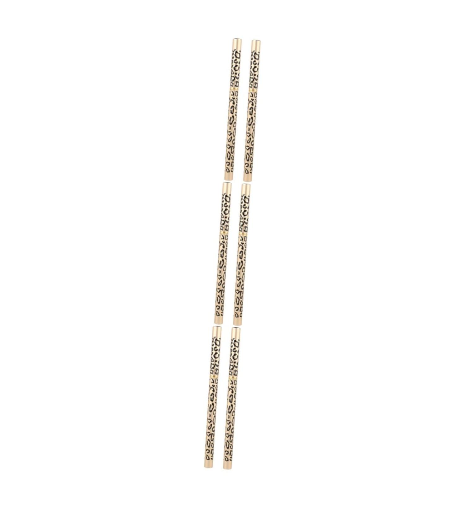 POPETPOP 6 Pcs Eyebrow Pen Eye Brow Brush Black Eyeliner Pencils Eyebrow Brush Lasting Eyebrow Line Miss 1 count (Pack of 1) As Shownx3pcs - Buy Online on GoSupps.com