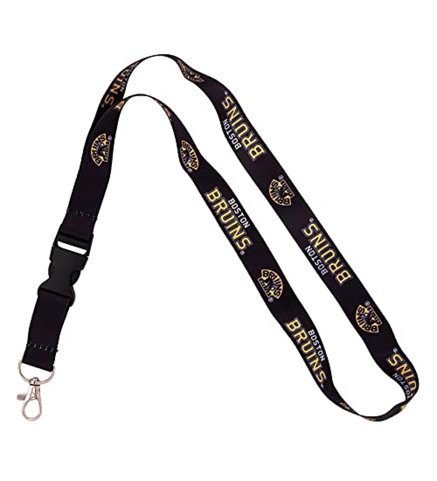 Desert Cactus Boston Bruins NHL National Hockey League Car Keys ID Badge Holder Lanyard Keychain Detachable Breakaway Snap Buckle (Lanyard 2 - Black) - Buy Online on GoSupps.com