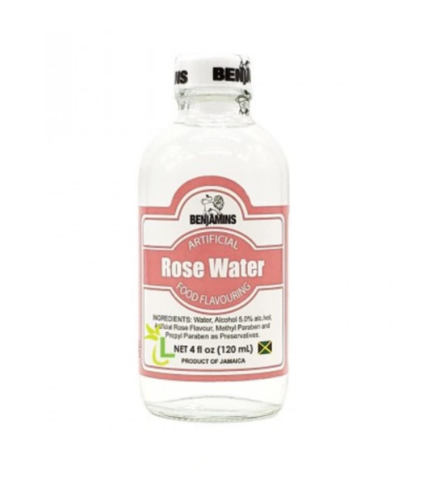 2 x Benjamins Rose Water 12 x 120ml