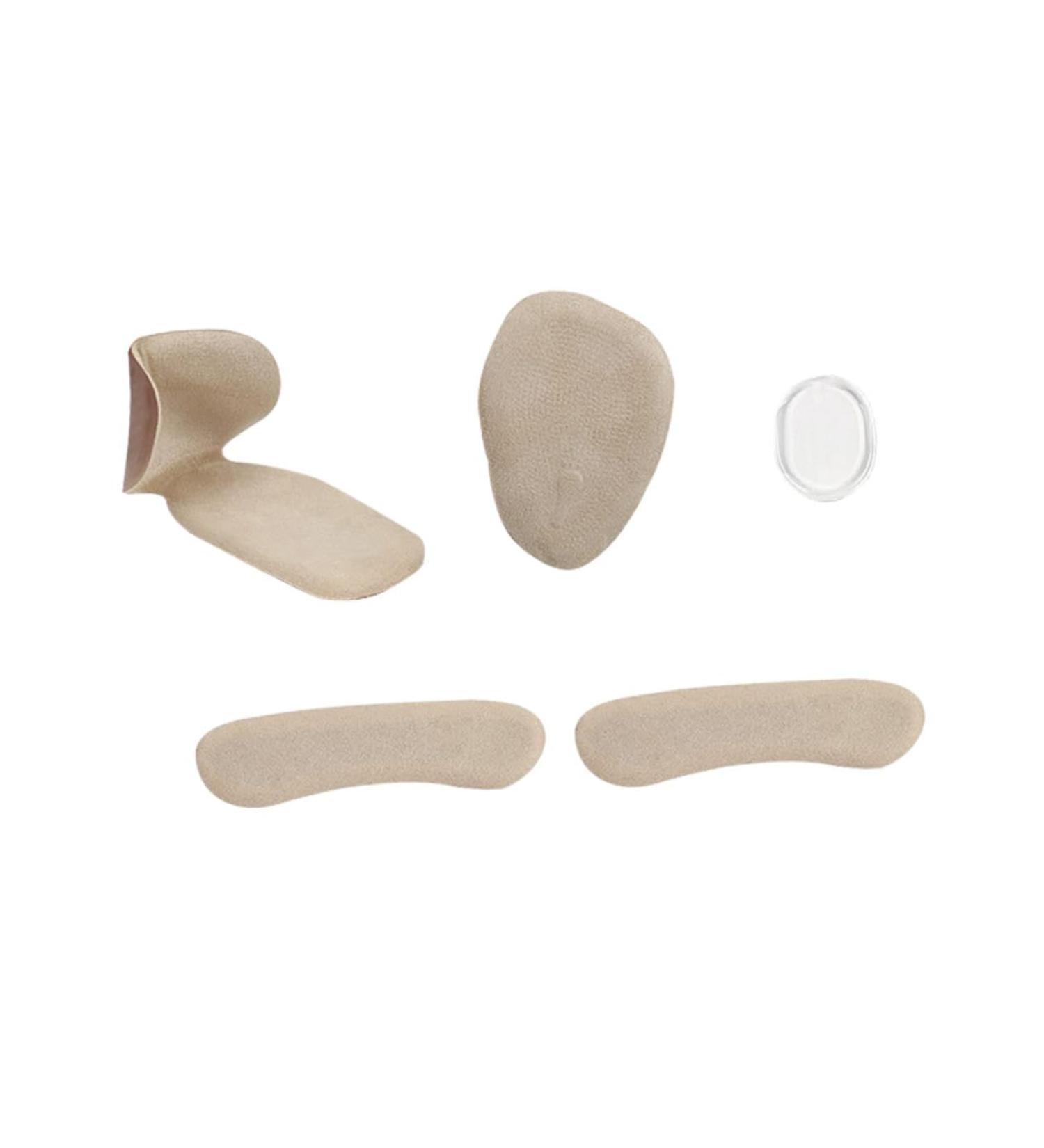 FRCOLOR Comfortable Foot Pads - 5pcs Self-Adhesive Insole Set for Women | High Heel Shoe Grips & Cushions | Assorted Colors - Buy Online on GoSupps.com