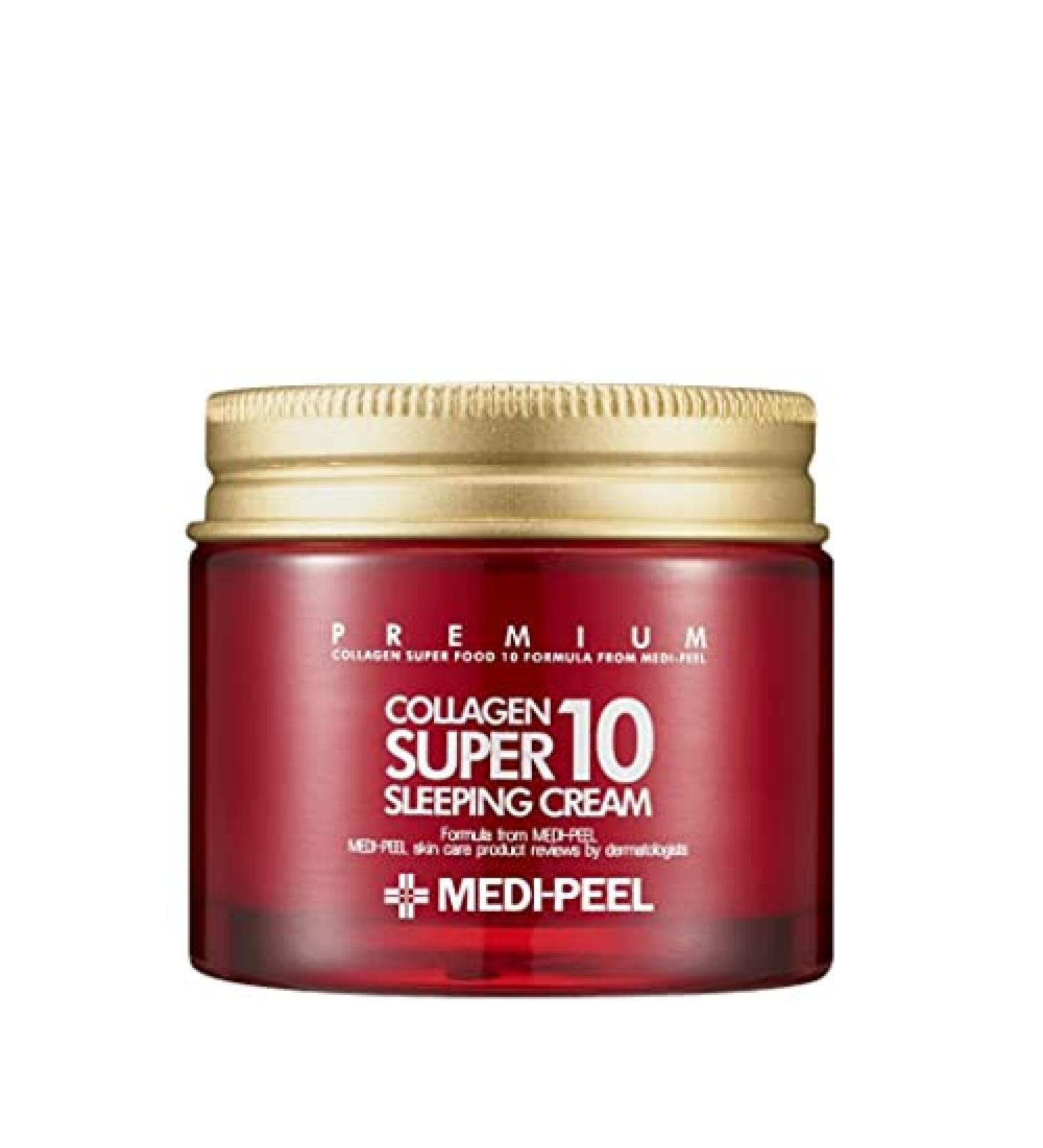  Medi-Peel Collagen Super 10 Sleeping Cream 70ml - Buy Online on GoSupps.com