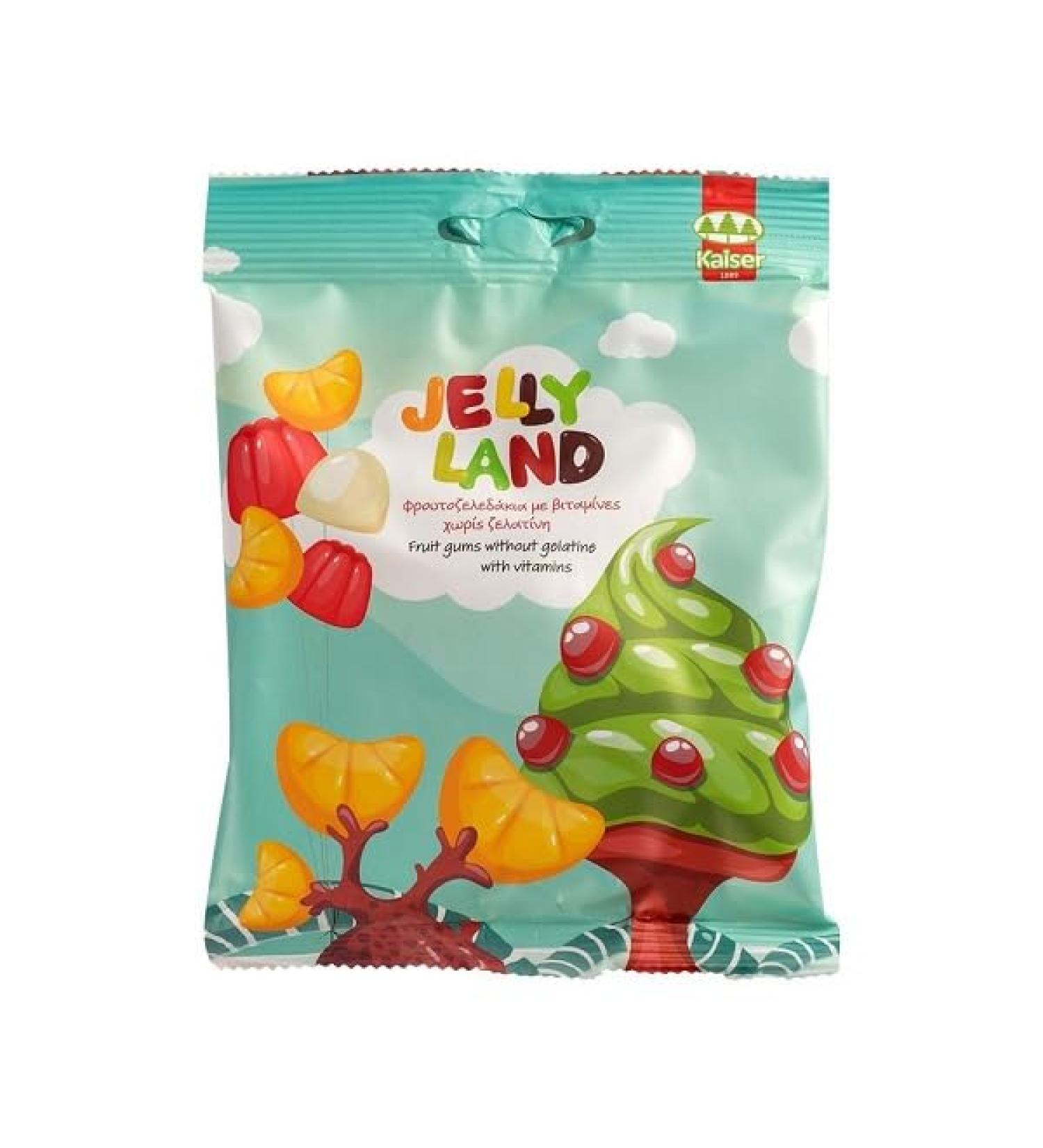 Kaiser Jelly Land Fruit Gums 100g