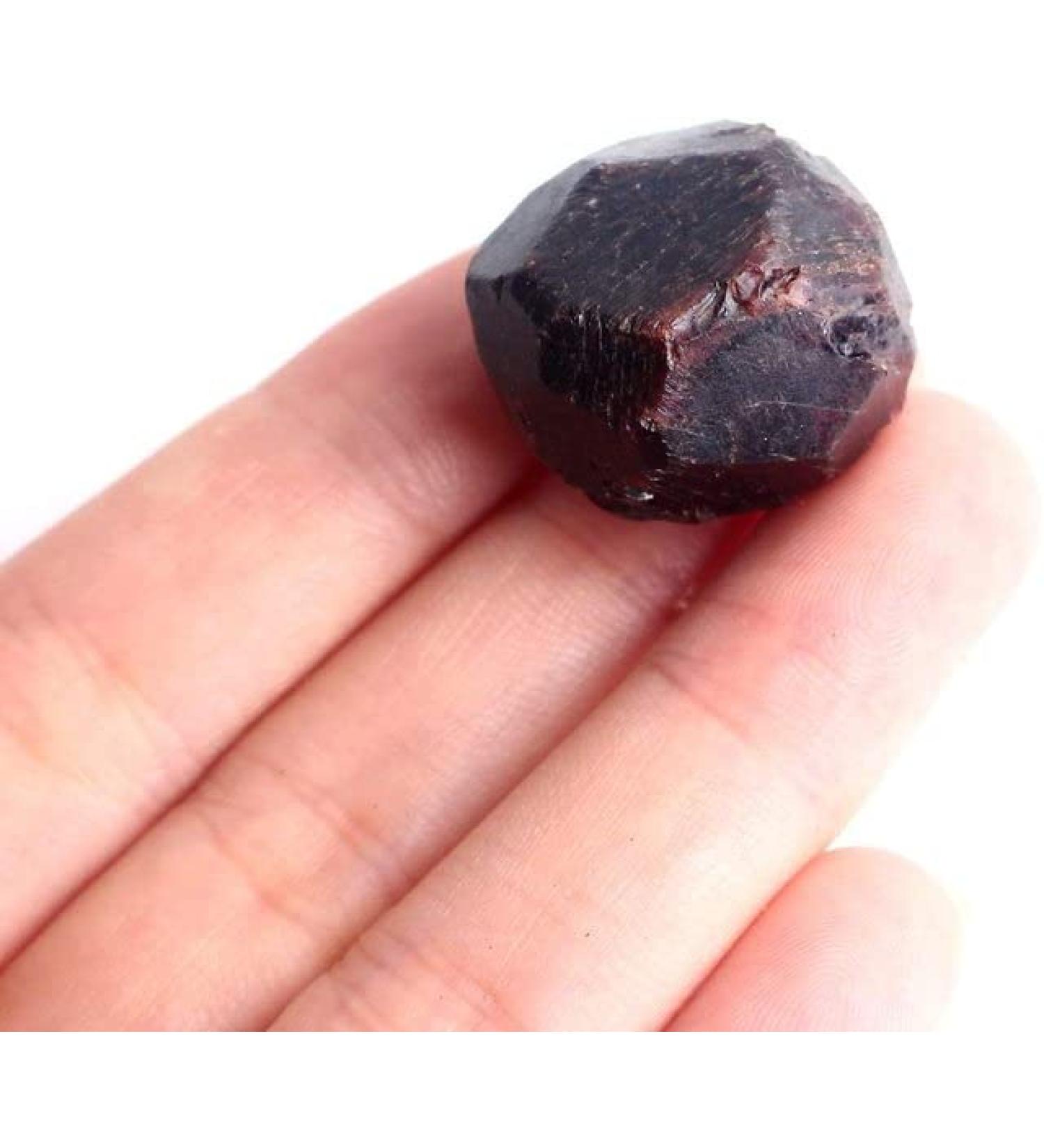 3pcs Natural Garnet Crystal Stone Raw Original Tumbled Stone Red Wine Rough Stones Specimen Minerals - (Color: 3pcs) Full of Texture - Buy Online on GoSupps.com