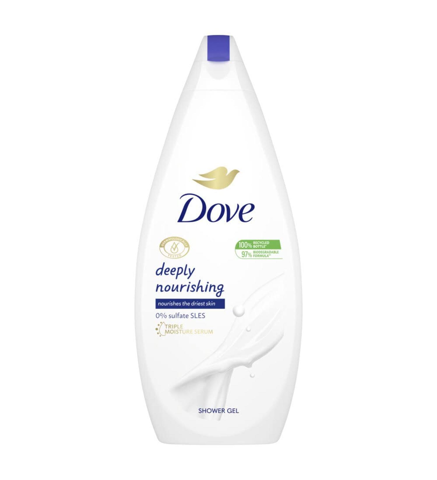 Dove Deep Moisture Nourishing Body Wash 25.3 oz (Pack of 3) with Nutrium Moisture - Hydrating & Refreshing - Buy Online on GoSupps.com