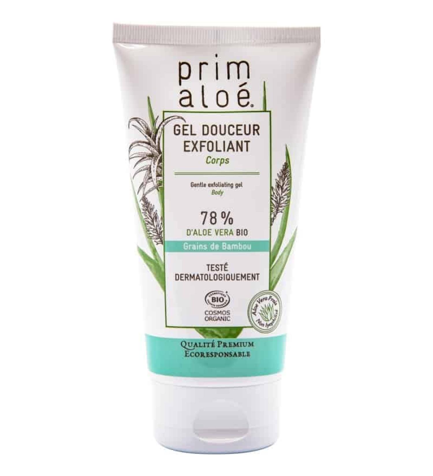 Gel Douceur Exfoliant Corps 78% D'Aloe Vera 150ml
