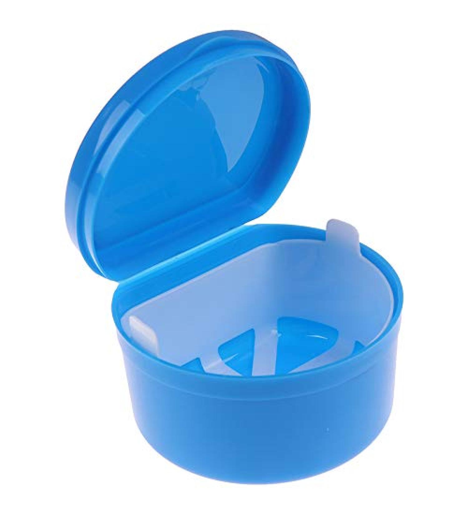 2-Piece Toothbrush Set with Orthodontic Mouth Guard & Storage Box | Premium Oral Hygiene Accessories for Dentures - Shop Internationally! - Buy Online on GoSupps.com