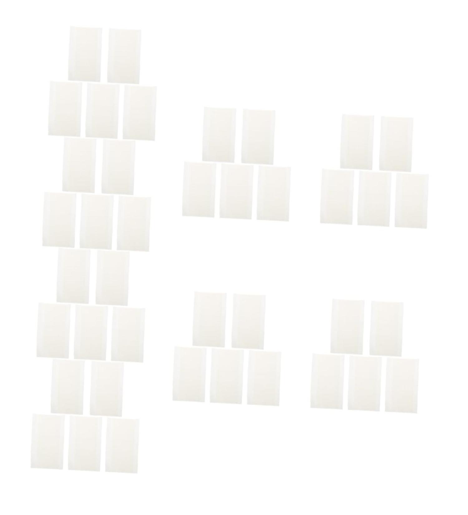 Angoily 40 Sheets Double-sided Tape Doible Sided Tape Hair Tape Replacements Tape in Extensions Lace Front Hair System Tape Wig Tape Hair Extension Tape Adhesive Water Proof White Supplies - Buy Online on GoSupps.com