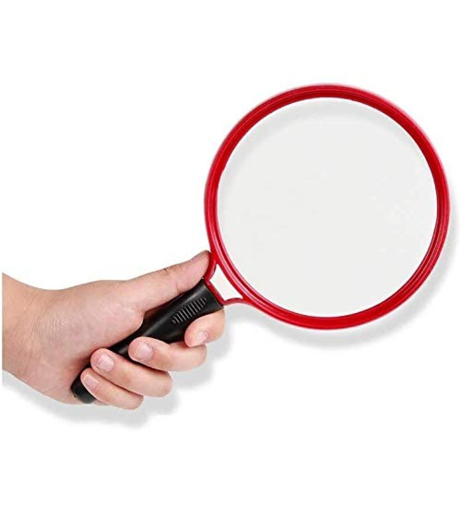 Magnifying Glasses Vision aids Large Magnifying Glass 10x Handheld HD Glass 130mm Best Jumbo Size for Elderly Reading Books Newspapers Maps Coins Jewellery Crafts Lightweight Easy for Elders to Use - Buy Online on GoSupps.com