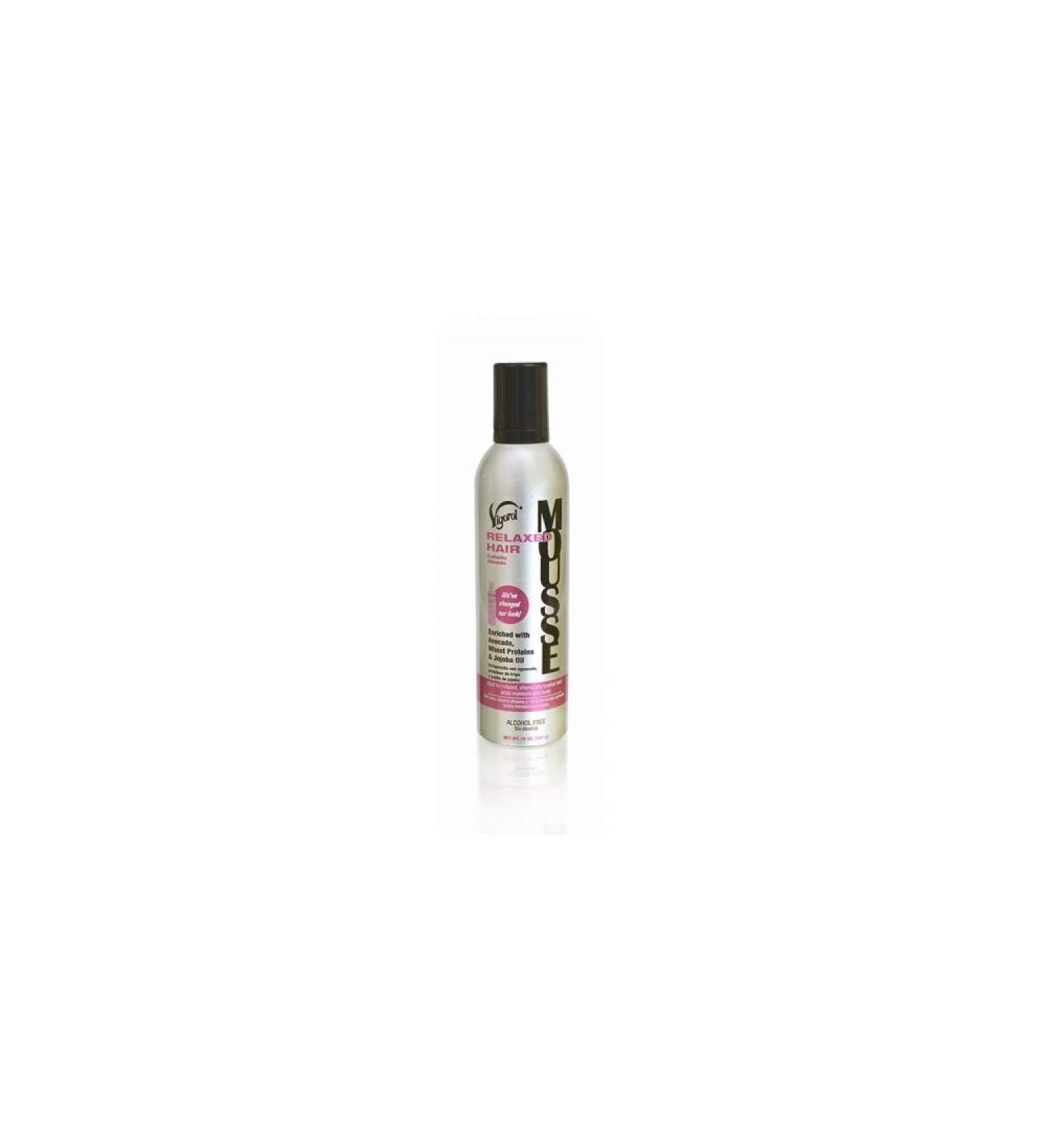 Vigorol Mousse Relaxed 12oz (3 Pack) - Buy Internationally | Best Styling Foam for Relaxed Hair - Buy Online on GoSupps.com