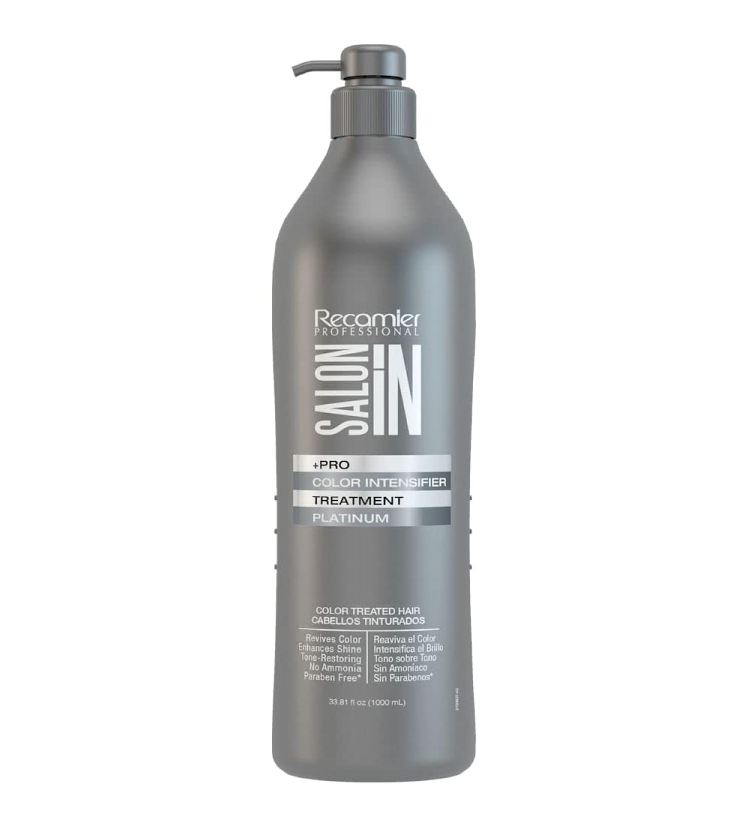 Saloon In Recamier Platinum Color Intensifier Treatment Mask 33.8oz (1000ml) - Buy Online on GoSupps.com