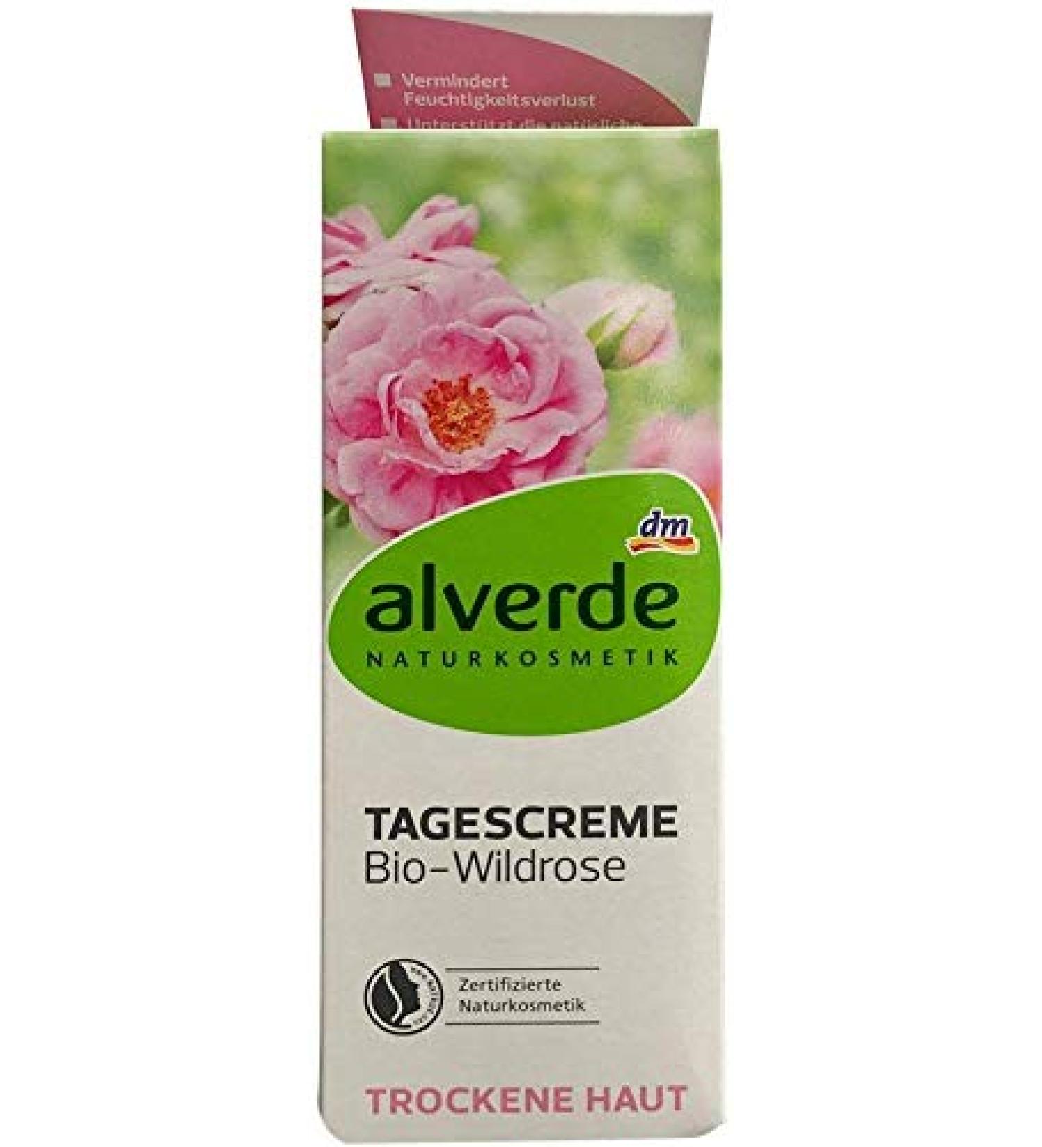 Unbekannt alverde NATUURKOSMETIK Day Cream Organic wild rose 50 ml veganwithout nanoparticles
