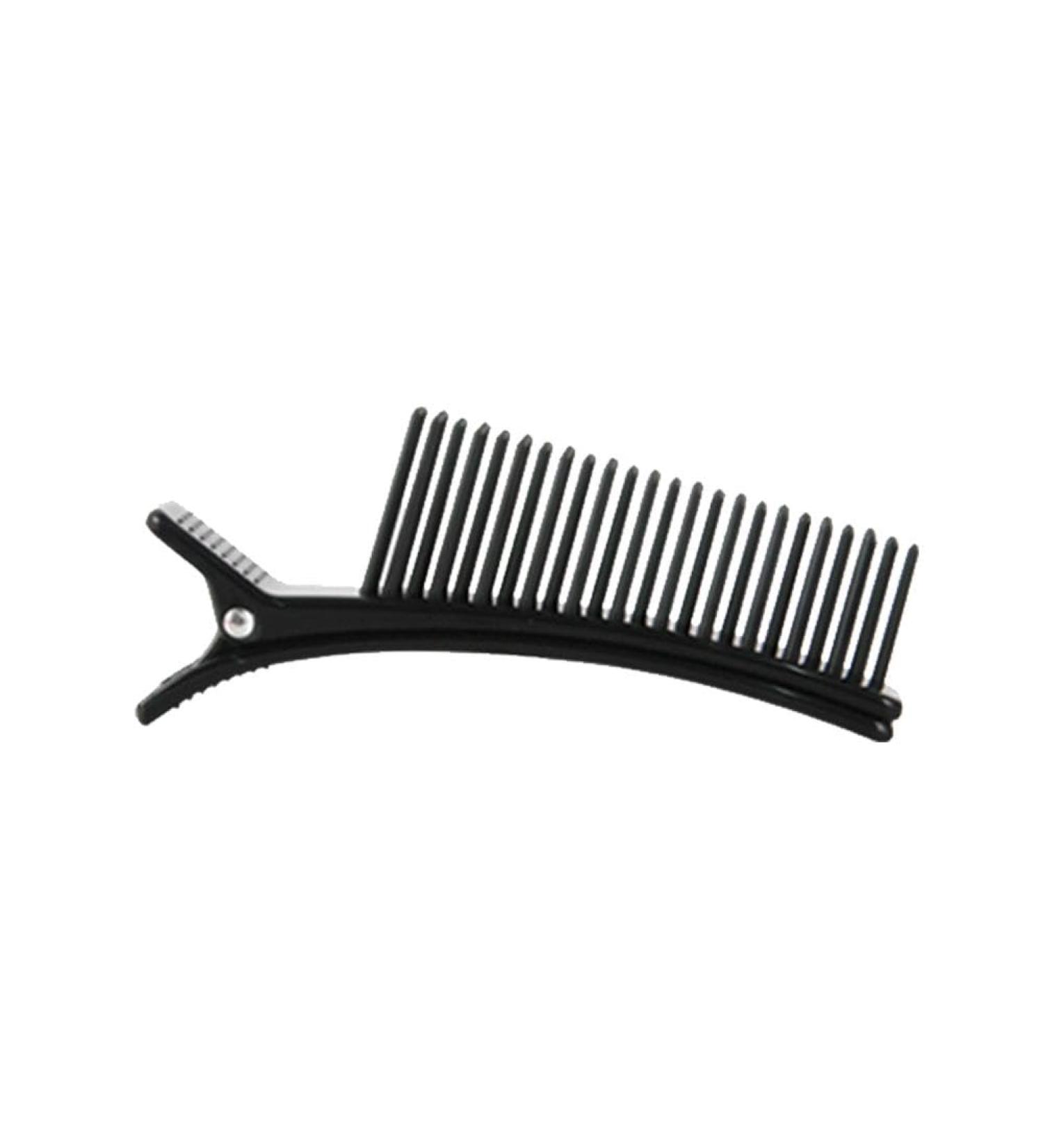 Hair Styling Clip Hair Sectioning Clips Duck-Billed Hair Clips With Comb Professional Comb Clips Grip Hair Hair Sectioning S Black Small - Buy Online on GoSupps.com