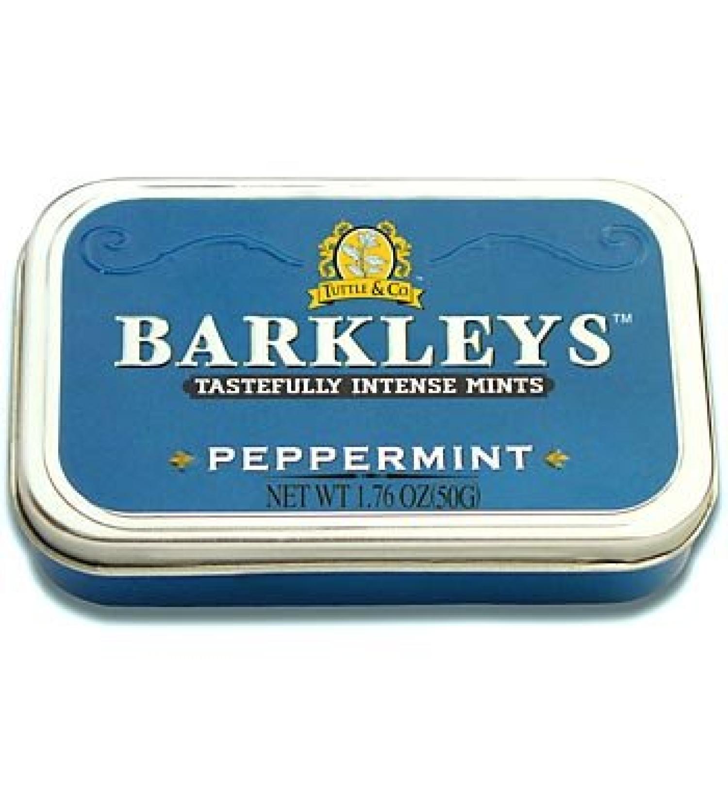 Peppermint Mints Tin 50grams 'Barkleys'