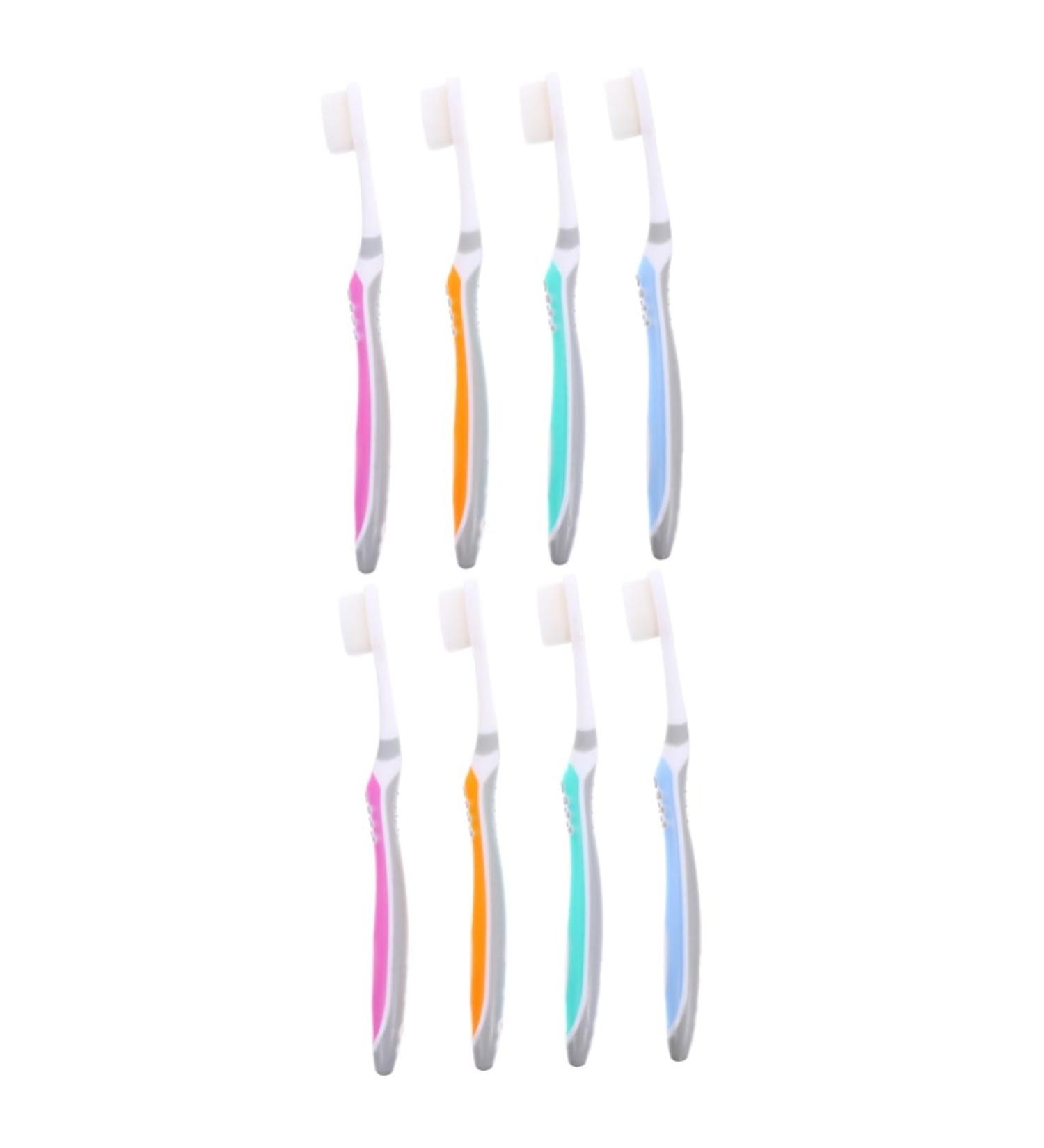 Healeved 8-Pack Ultrafine Soft Toothbrushes - Travel-Friendly Adult & Baby Care - Buy Online on GoSupps.com