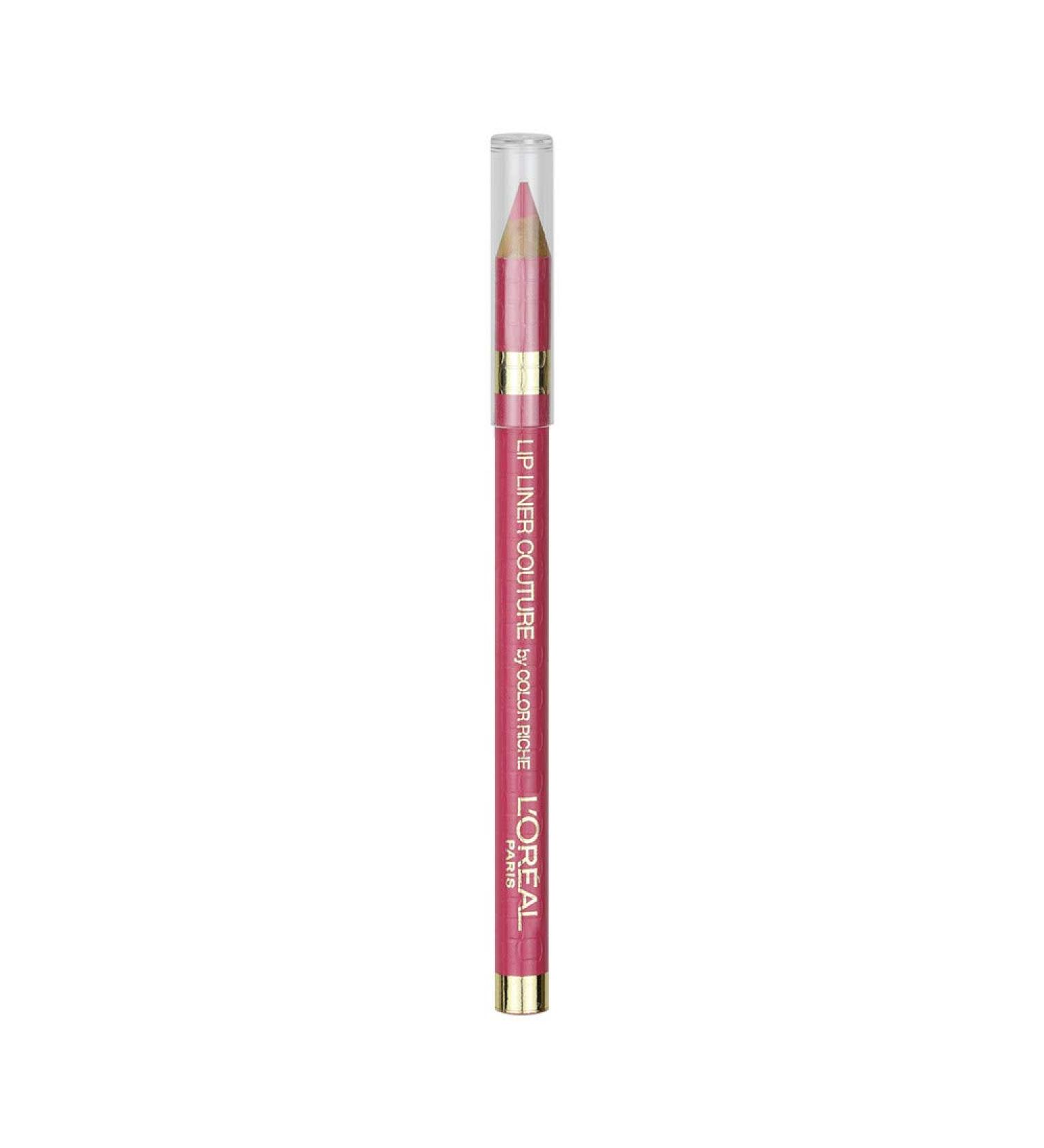 L'Oreal Paris Color Riche Lipliner Couture 285 Pink Fever Pink Fever 1 Count (Pack of 1)
