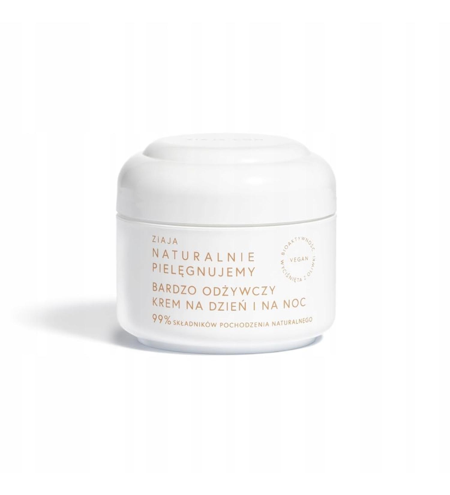 ZIAJA ZIAJA NATURALLY CARE VERY NOURISHING DAY AND NIGHT CREAM 50ML 50 ML