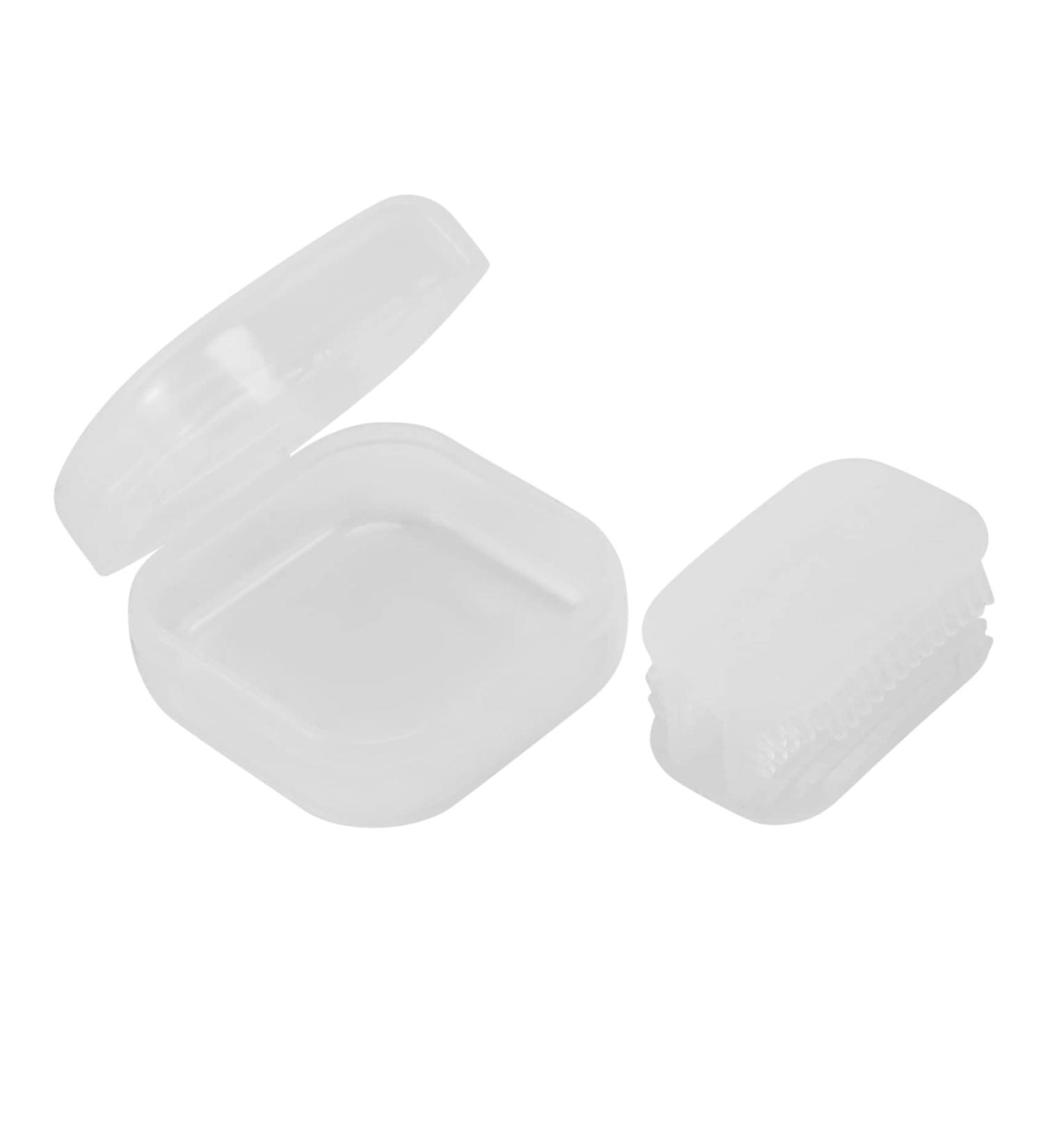 Sprendi Chew Automatic Toothbrush Head - 360 Cleaning Silicone Toothbrush for Adults | Perfect Gift for Birthdays & Valentine's Day (Transparent) - Buy Online on GoSupps.com