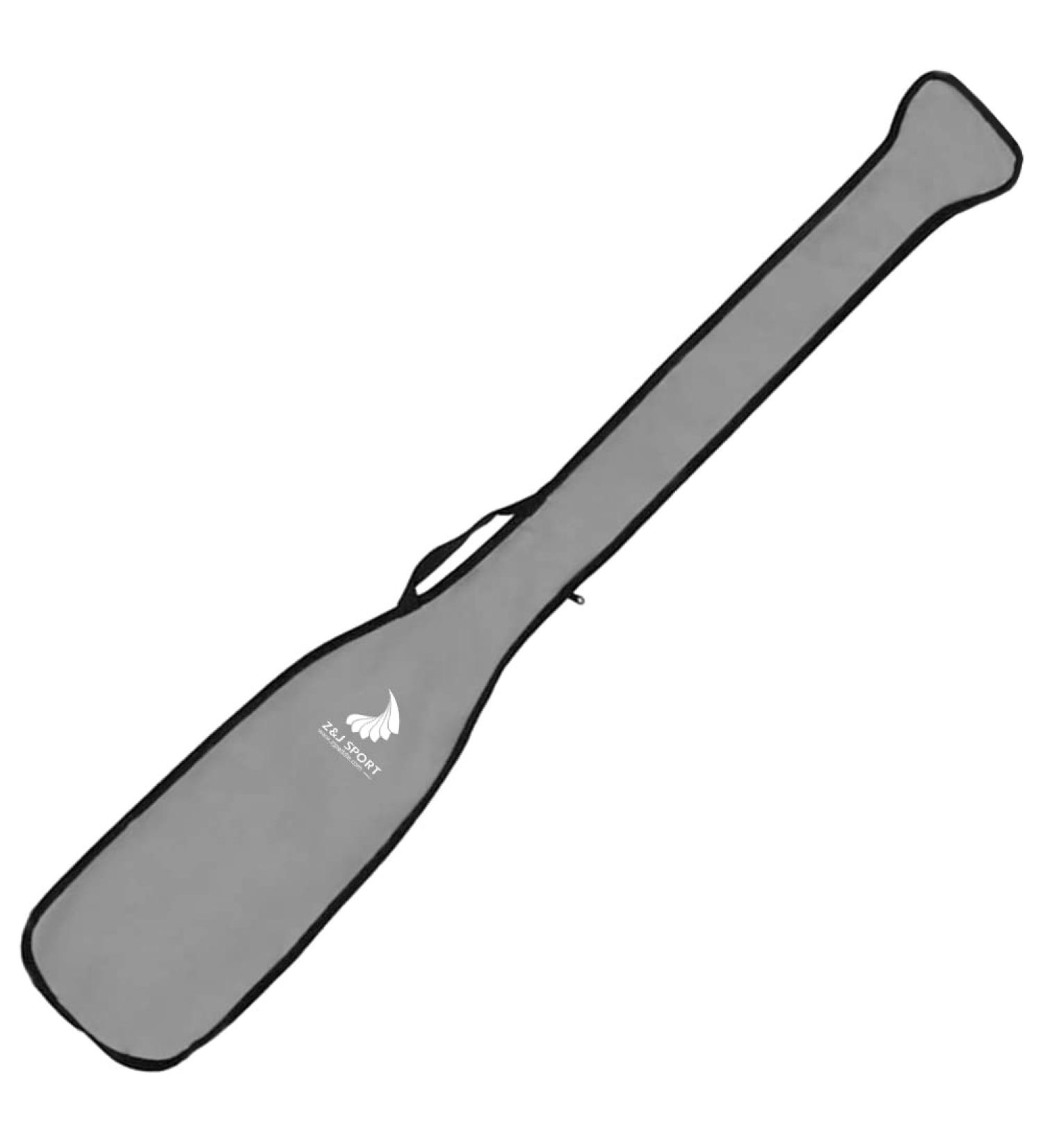Z&J SPORT Bag for Dragon Boat Paddle/One Paddle/Team Paddle/Space/Saving/Large Capacity/Adjustable Shoulder Strap/Carry Handle Grey