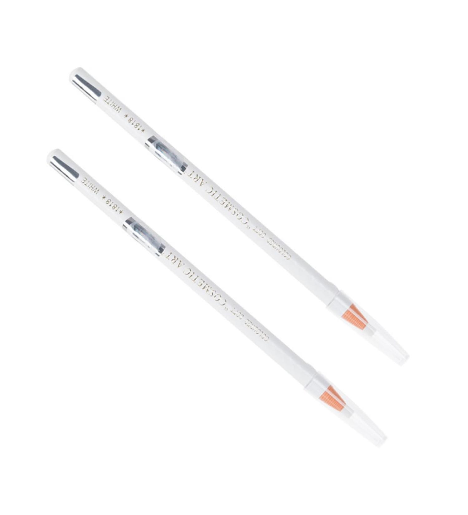  Beatifufu 2 Pieces Eyebrow Pen Eyeshadow Pen Eyebrow Filler Pen Eyeliner Pen Eyebrow Pencils Highlighter Pen Girl White Wooden Eyebrow Chalk - Buy Online on GoSupps.com