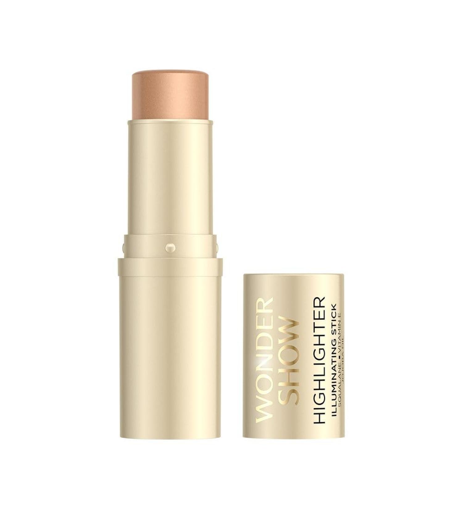 Eveline Cosmetics Wonder Show Illuminating Stick Vegan highlighter with jojoba oil vitamin E and squalane