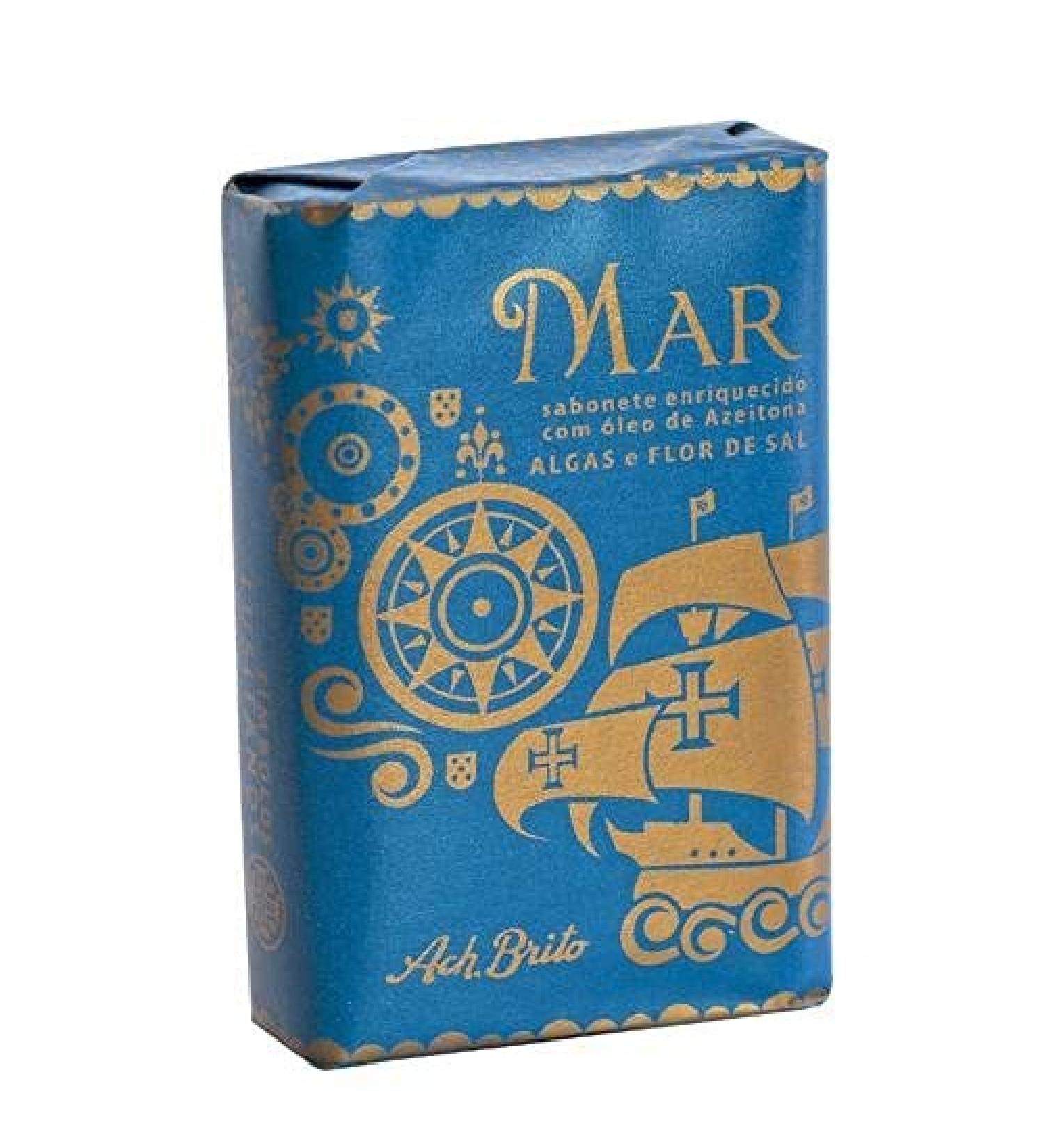 Ach Brito Musgo Real Special Edition Soap Simbolos Lusitanos (Mar (Sea) - Algae and Seasalt flower)