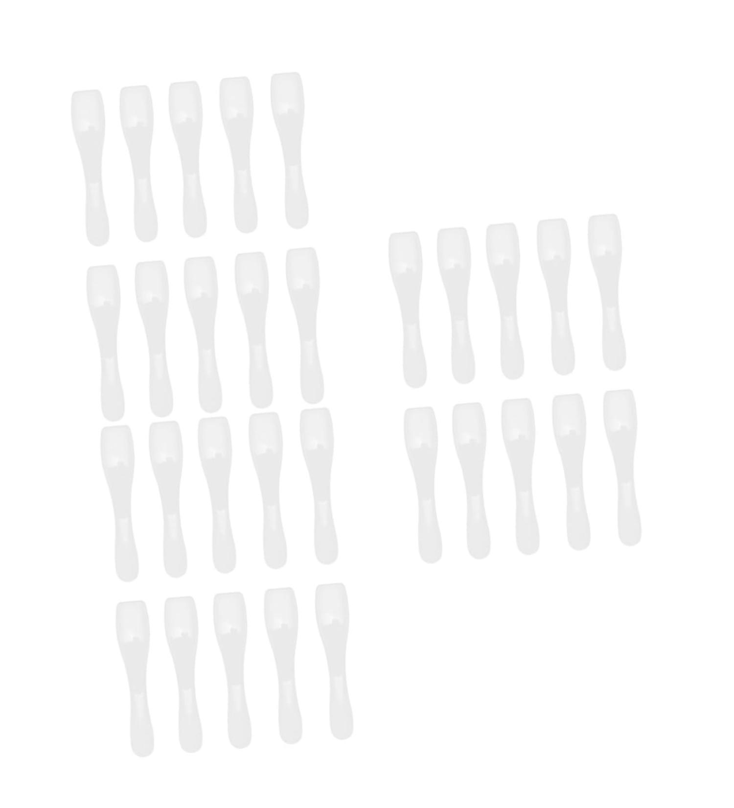 Beaupretty 300-Piece Cosmetic Spatula Set | Silicone Mixer & Cream Applicator for Makeup & Facial Masks | Versatile White Spatula Tools - Buy Online on GoSupps.com