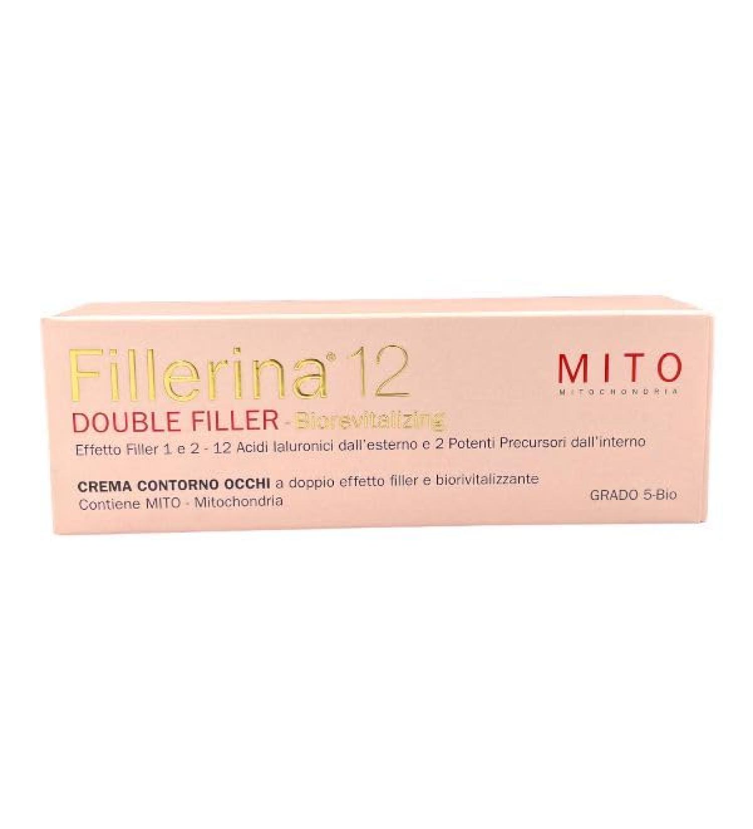 LABO LABO Fillerine 12 Double Filter Mito Biorevitalizing Eye Contour - Organic - 15 ml level 5