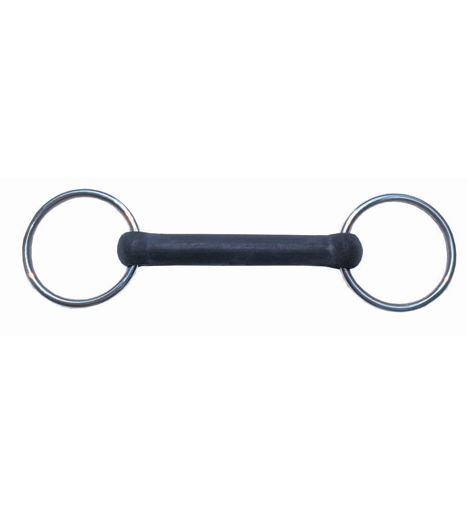 AMKA Rubber Bridle with 18mm Flexible Thickness Bar Bit & 65mm Rings - Optimal Horse Gear for International Shipping - Buy Online on GoSupps.com