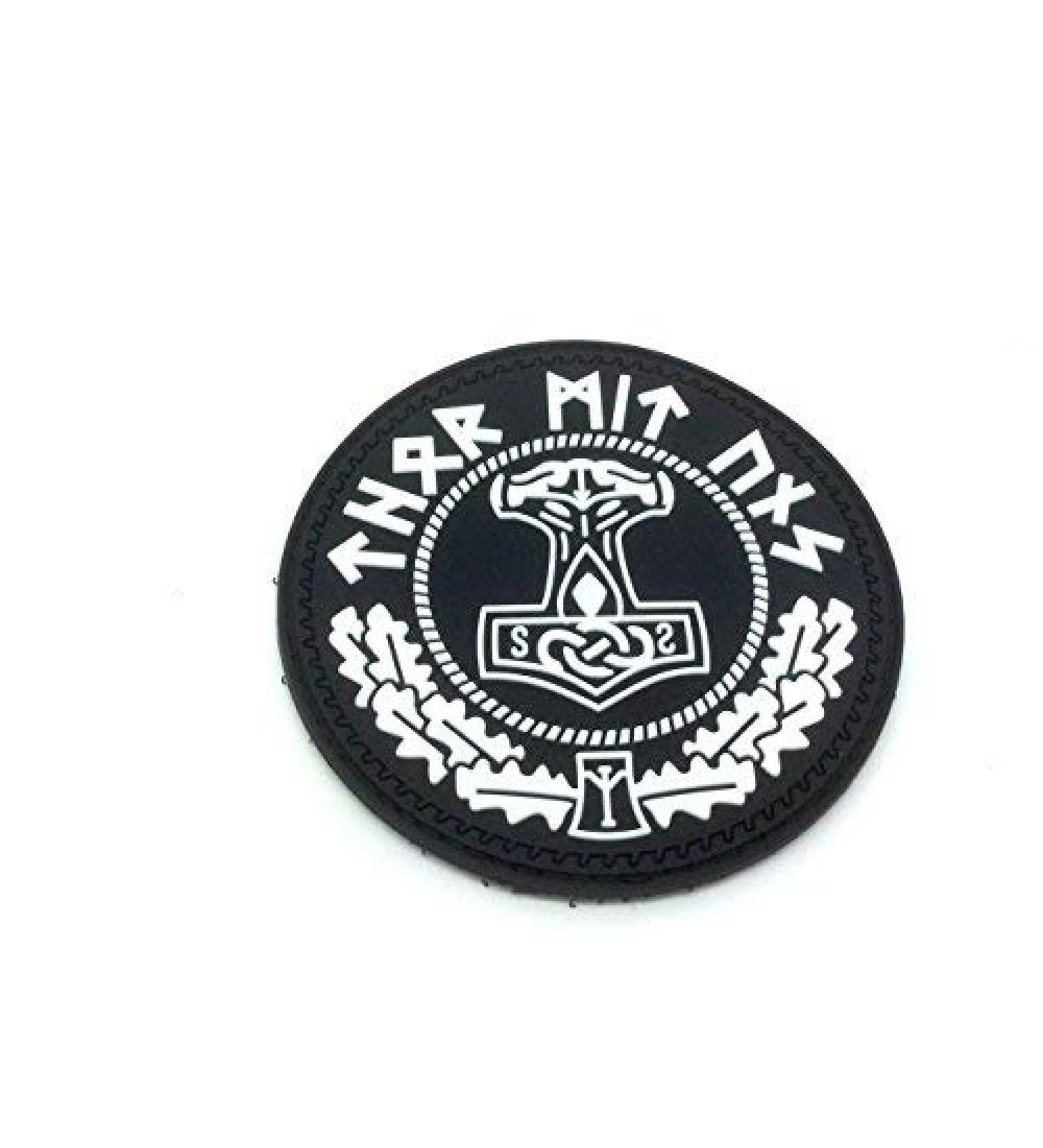 Buy Patch Nation Thor's Hammer Mjolnir Viking PVC Airsoft Paintball Velcro Emblem Badge - International Shipping Available - Buy Online on GoSupps.com