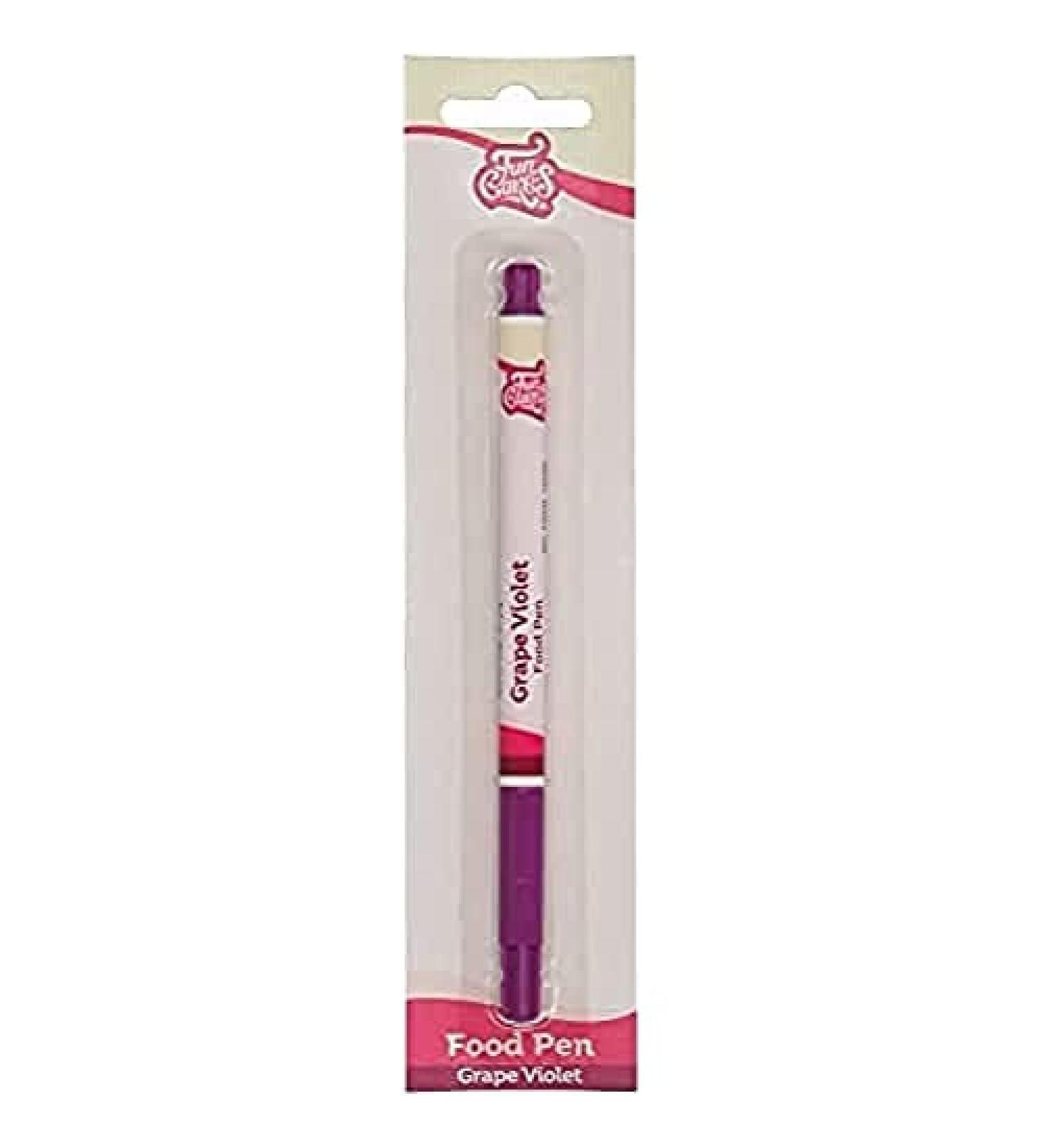 FunCakes Food Pen Grape Violet: Writer with 100% Edible Ink Flexible Tip for both thick and thin lines.Great for personalizing your treats with Messages Quick drying time Halal certified - Buy Online on GoSupps.com