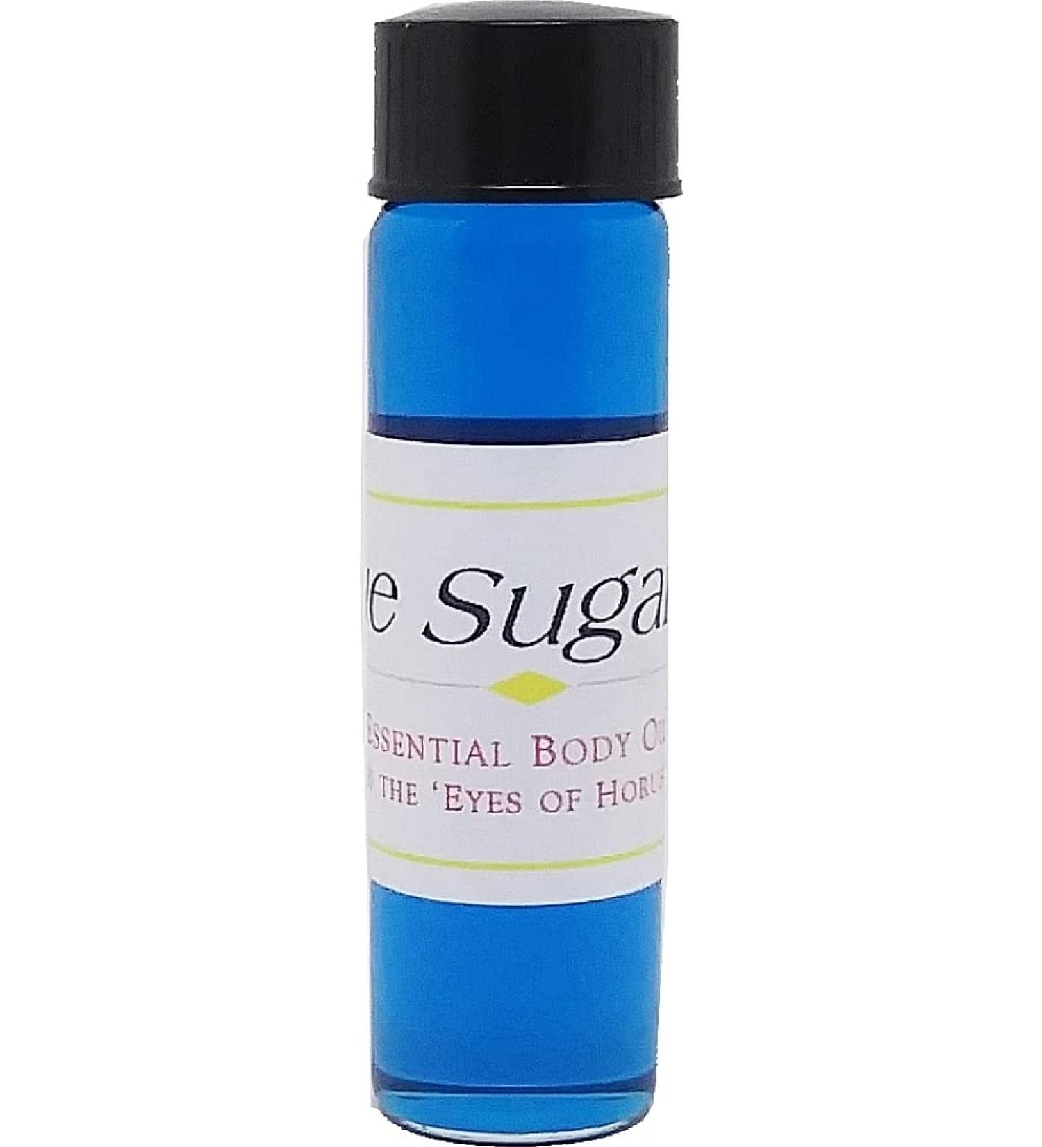 Blue Sugar - Type A For Men Scented Body Oil Fragrance Regular Cap - Blue - 1/4 oz. - ID#25791 0.25 Fl Oz (Pack of 1)
