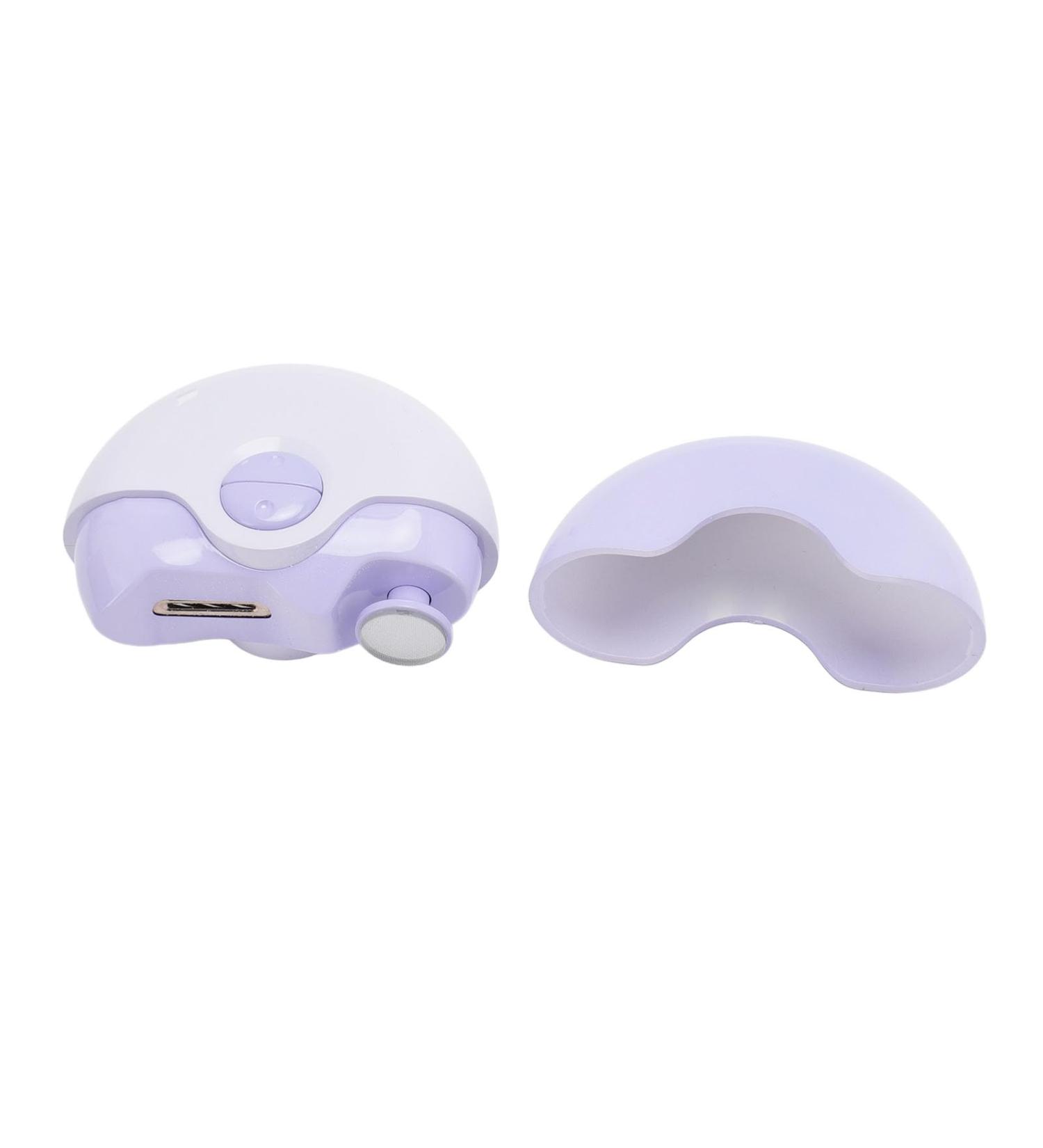 Electric Automatic Nail Clipper Dual Speeds USB Rechargeable Safety Fingernail Cutter File Nail Dust Storage Especially for Children and the Elderly - Buy Online on GoSupps.com