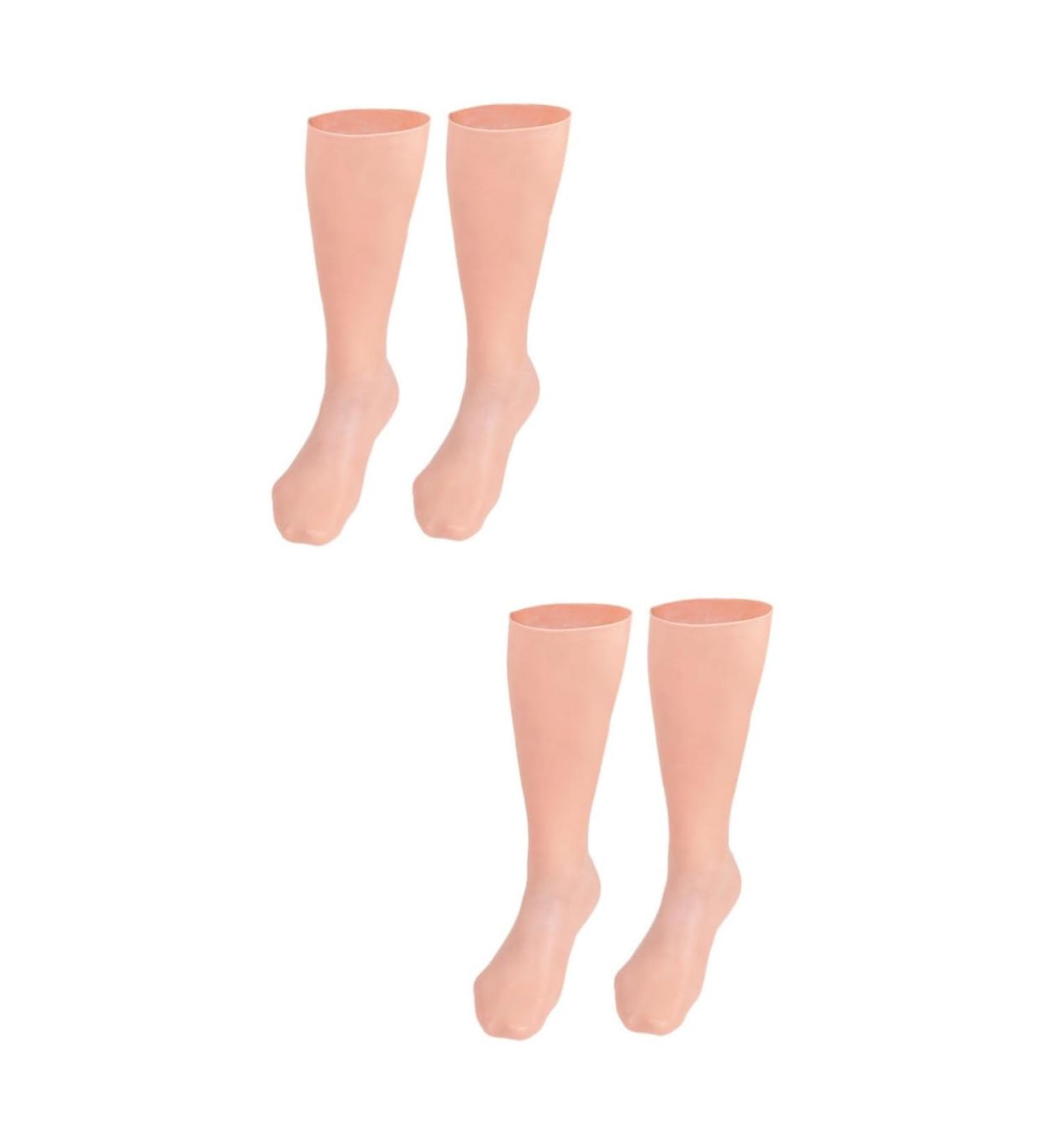 Ipetboom 2 Pairs Exfoliating Moisturizing Socks Cracked Feet Moisturizing Socks Womens High Heels Dry Heels Socks Heel Crack Socks Girl Heels Moisturizing Foot Socks Sebs Women's Socks - Buy Online on GoSupps.com