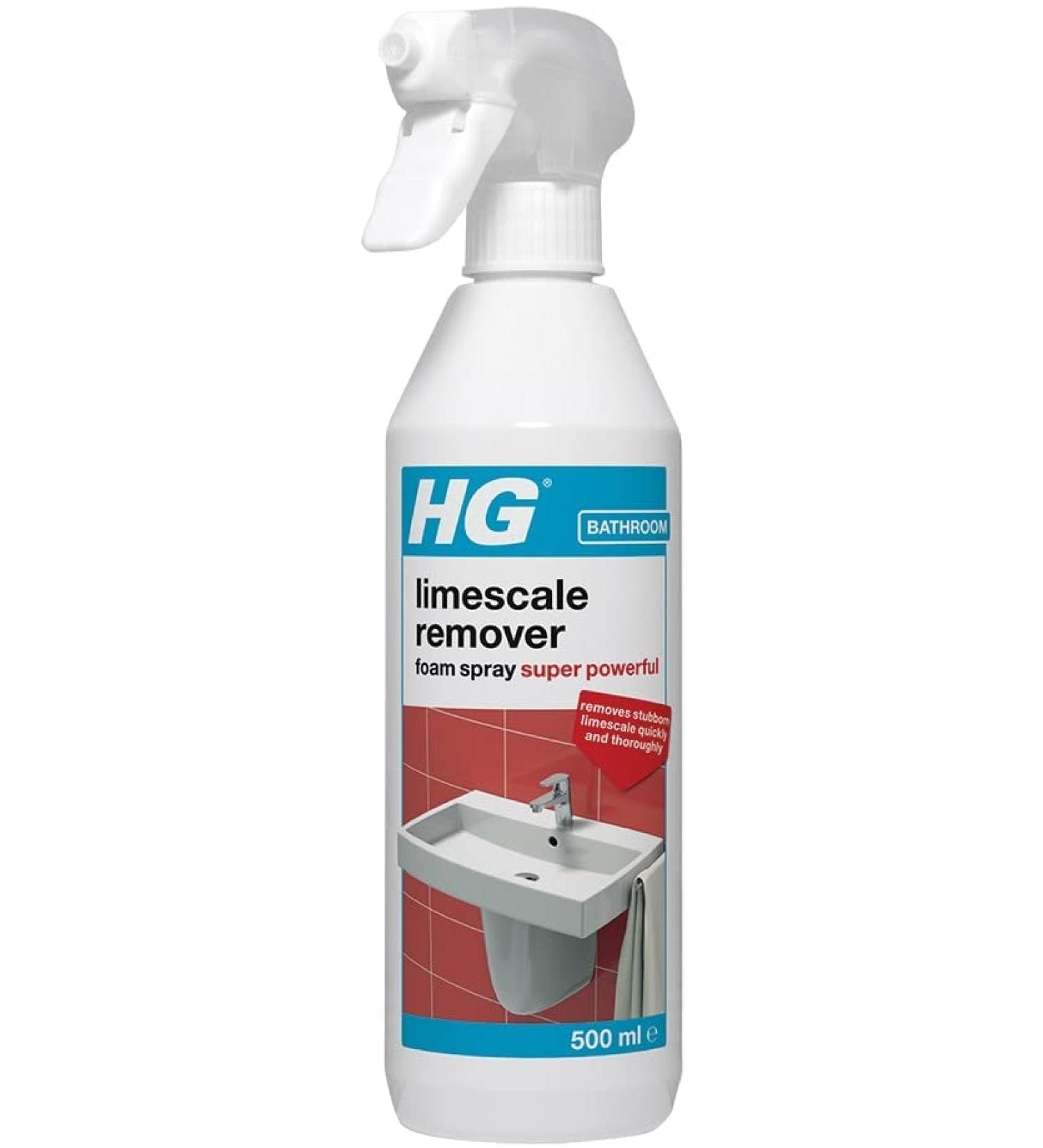 2 X Scale Away Foam Spray 3X Stronger 500 ml is a Powerful Scale Remover for Persistent Scale in Your Bathroom