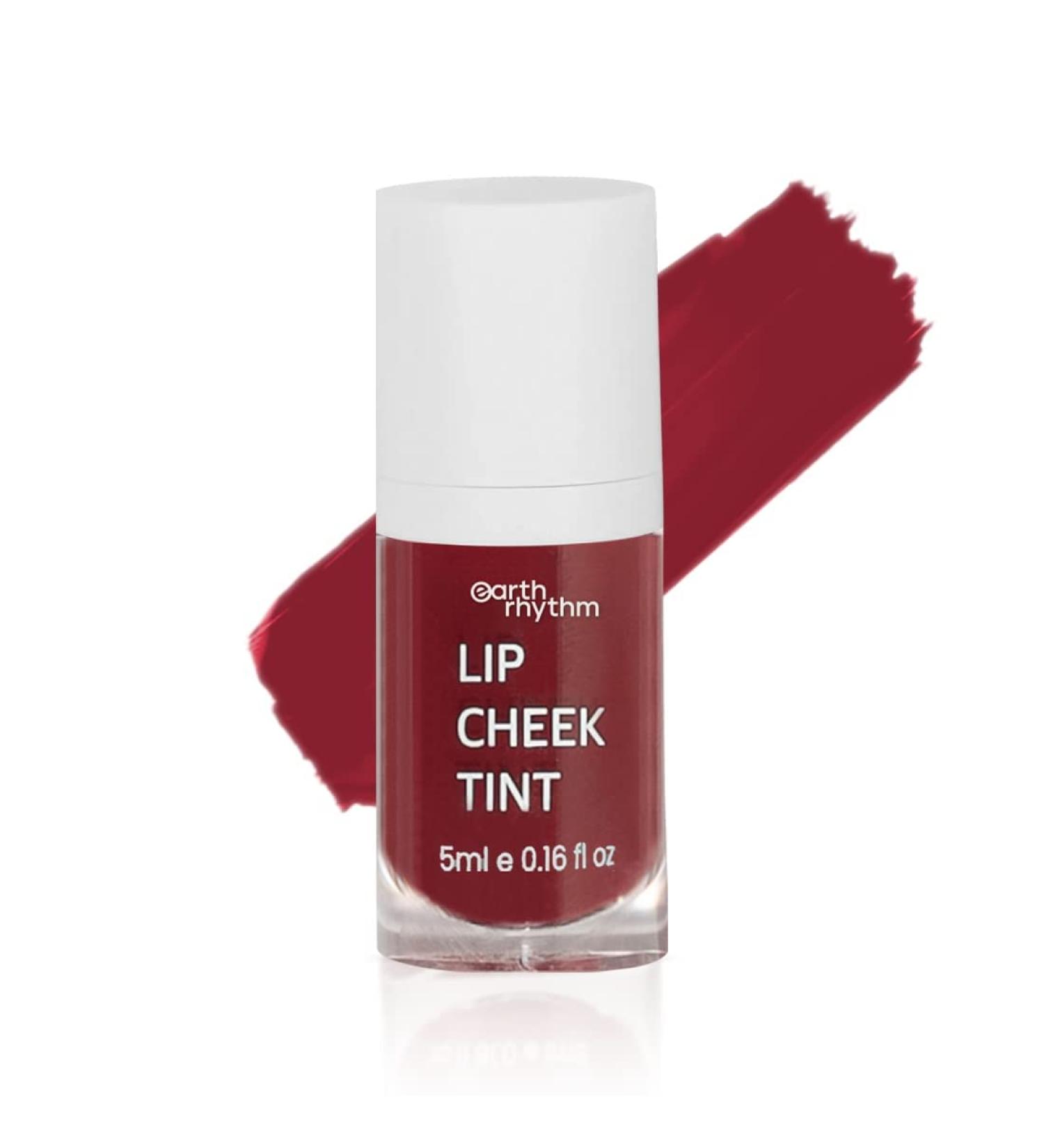 Earth Rhythm Lip & Cheek Tint Brandy - Natural Vegan-Friendly Formula - 5 GM - Buy Online on GoSupps.com