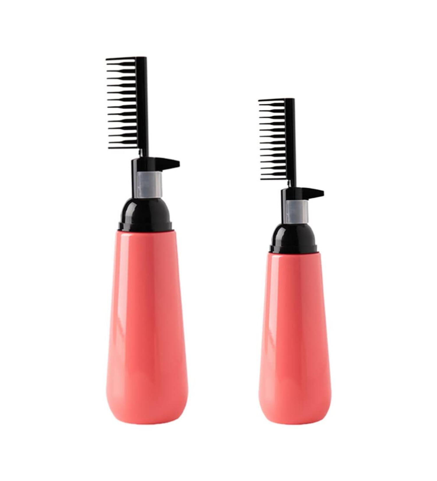 Beaupretty 2pcs Hair Dye Applicator Bottles & Comb | Hair Coloring Squeeze Bottles for Perfect Application - Buy Online on GoSupps.com