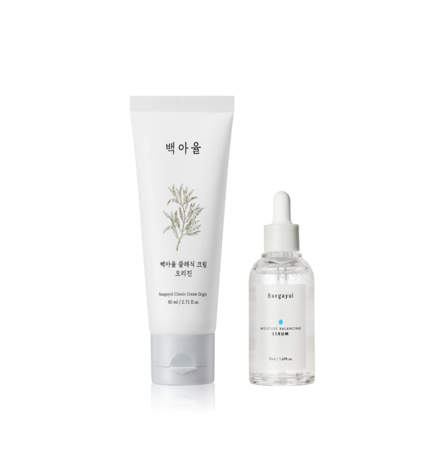 Baegayul Classic Cream Origin Propolis Korean Herbal Extracts Deep Hydration & Moisture Balancing Serum Hyaluronic Acid PHA pH Balanced Lightweight Texture Glass Skin Care - Buy Online on GoSupps.com