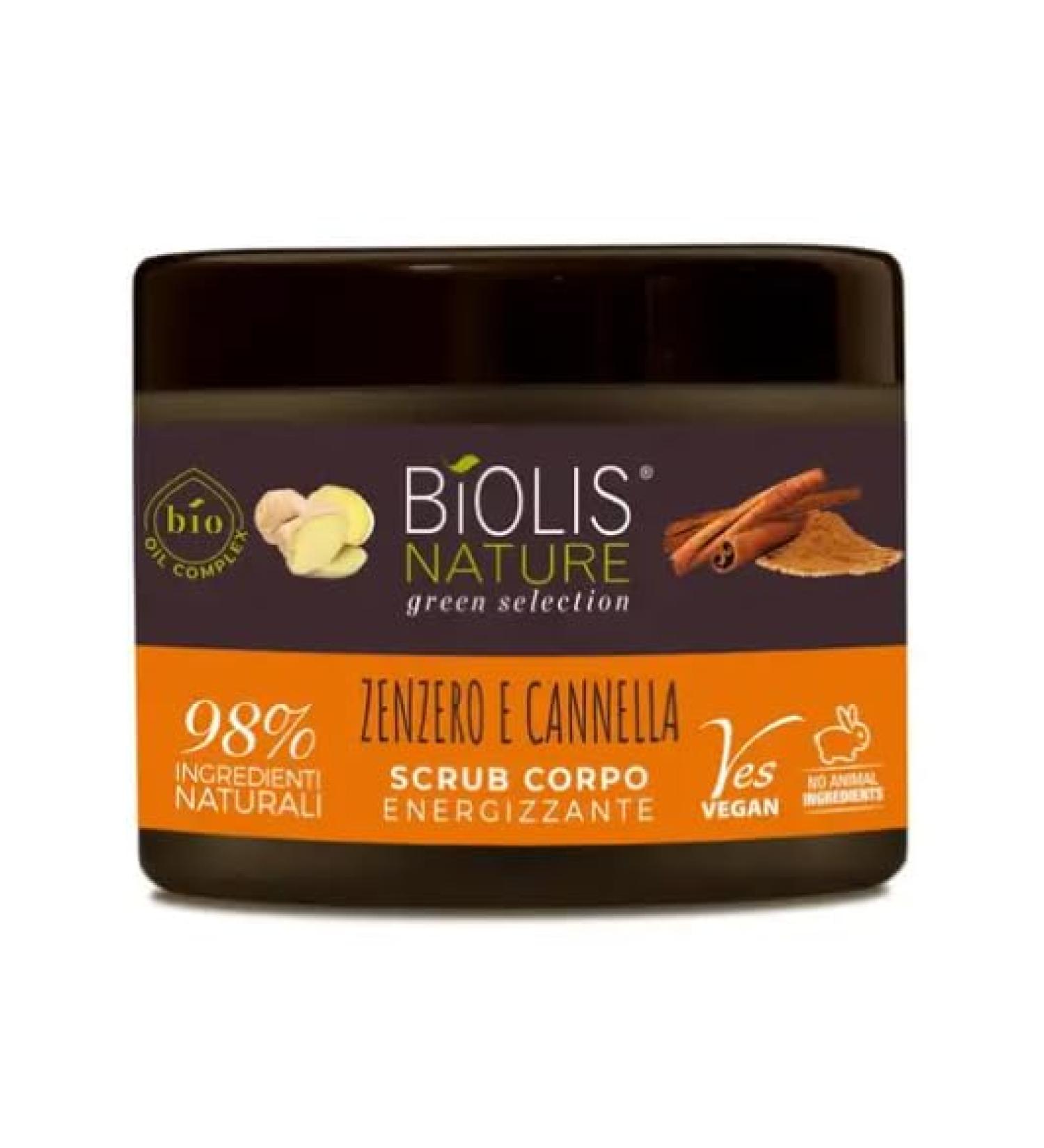 Biolis Biolis Energizing Ginger and Cinnamon Body Scrub 730g