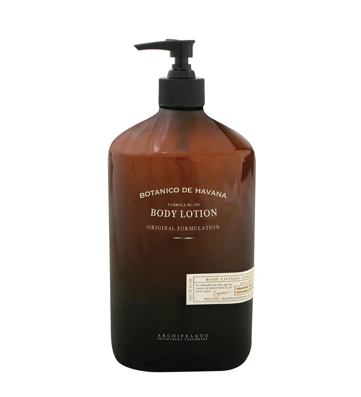 Archipelago Botanicals Botanico de Havana Body Lotion - Moisturizing & Hydrating Daily Lotion (15.3 oz) - Buy Online on GoSupps.com