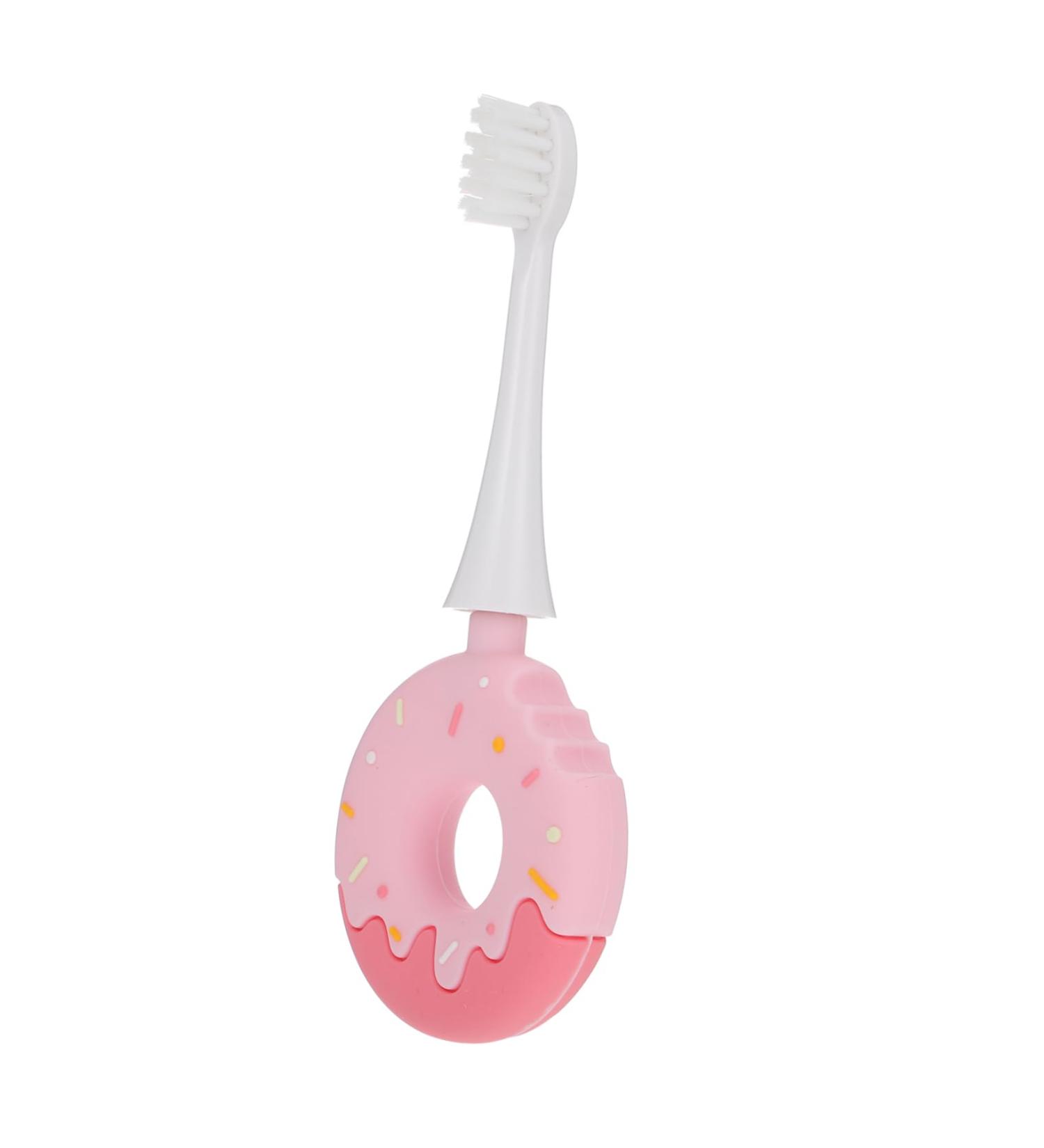Buy Minkissy Portable Toothbrush - Travel-Friendly Silica Gel Pink Cleaning Brush (1 Piece) - Ideal for On-the-Go Hygiene - Buy Online on GoSupps.com
