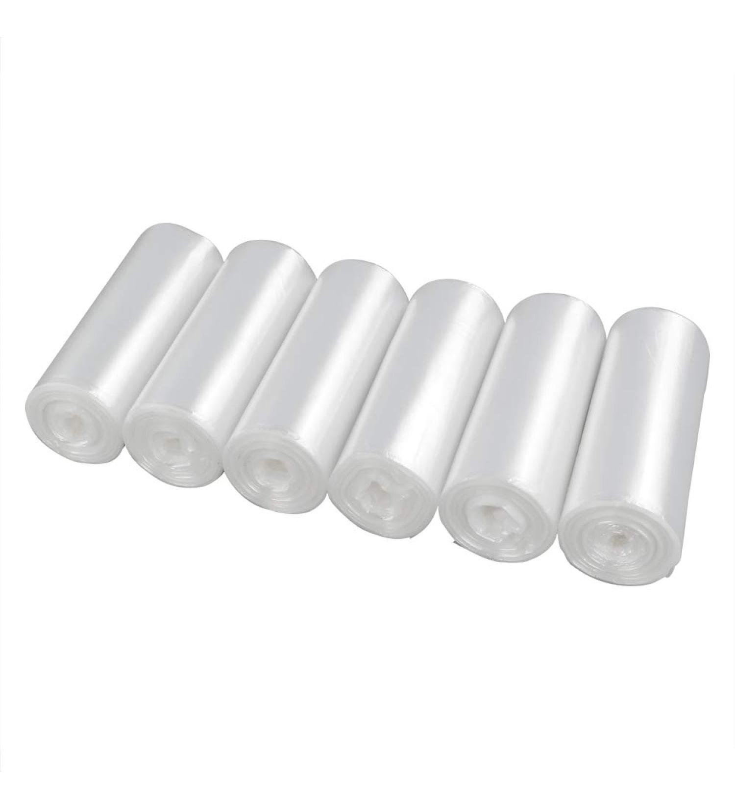 Wekioger 1.5 Gallon Small Garbage Bags 150 Counts Clear - Buy Online on GoSupps.com