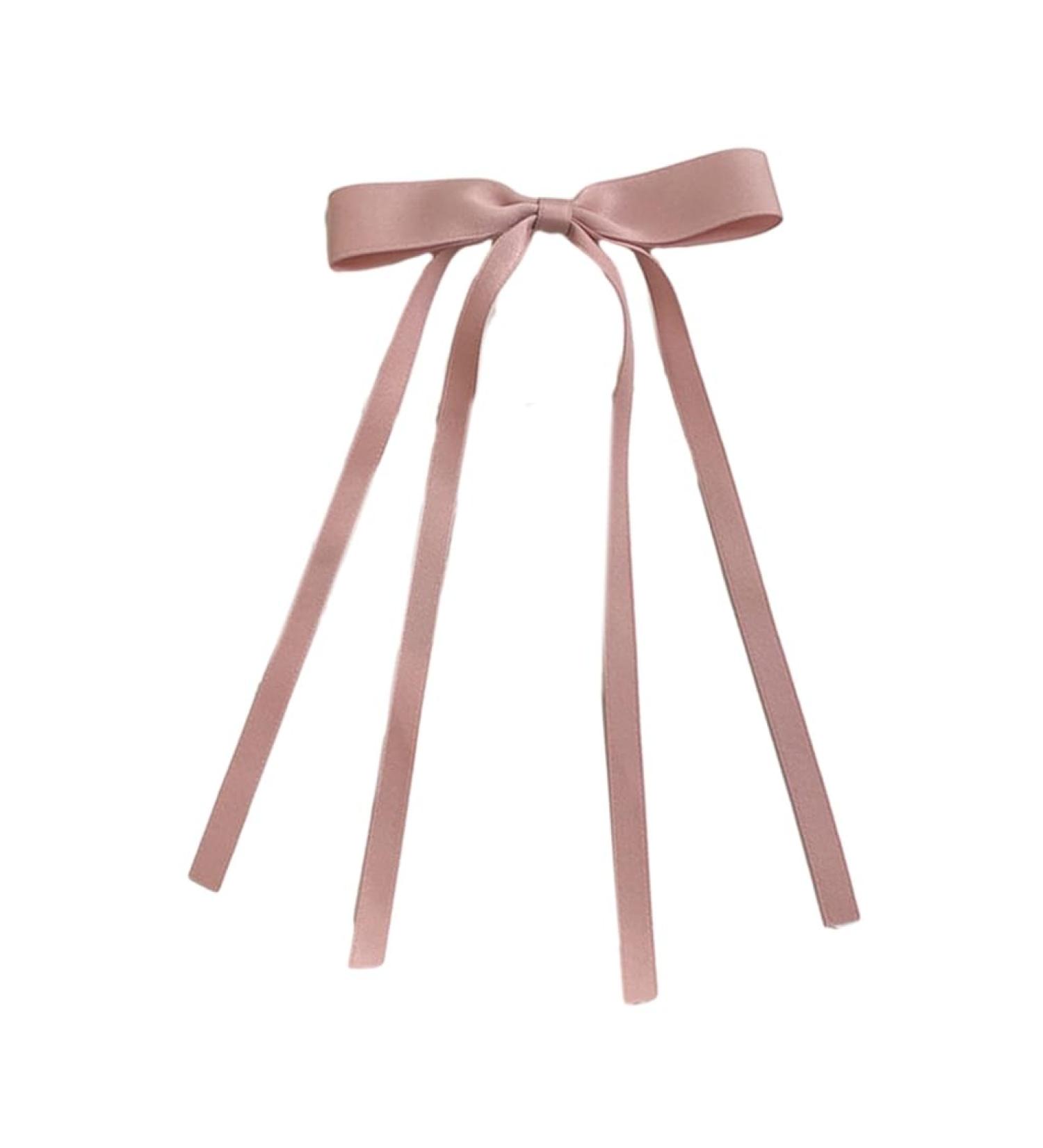 hgnxa Sweet Ribbon wknot Hair Clips for Women Girls Handmade ws Hairpin Barrettes Headwear Lolitas Tiara Hair Accessories Skin powder - Buy Online on GoSupps.com