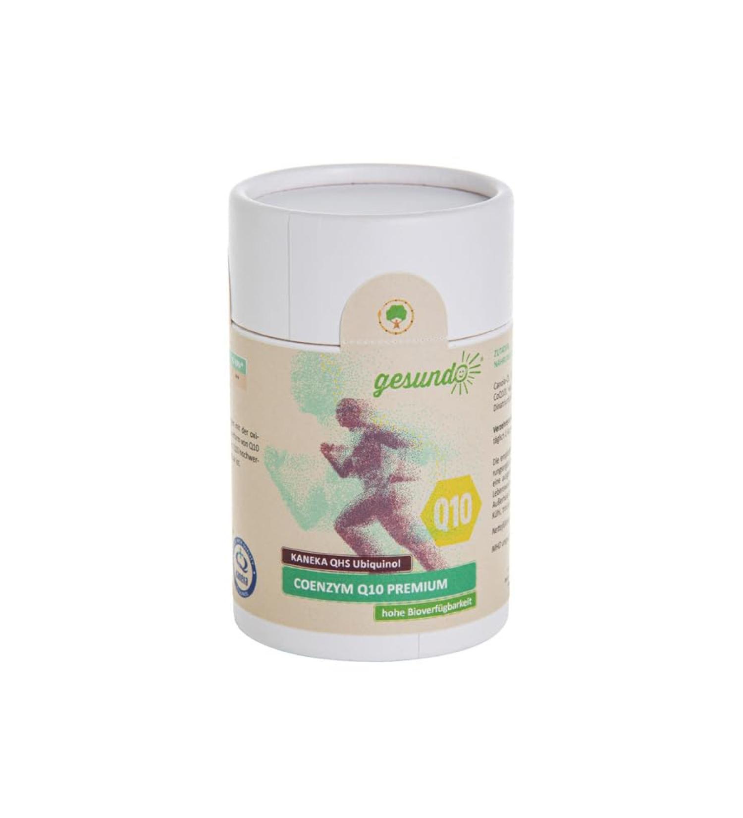 Buy gesundo Coenzyme Q10 Premium Ubiquinol - 60 Capsules for Optimal Energy & Heart Health | Fast International Shipping - Buy Online on GoSupps.com