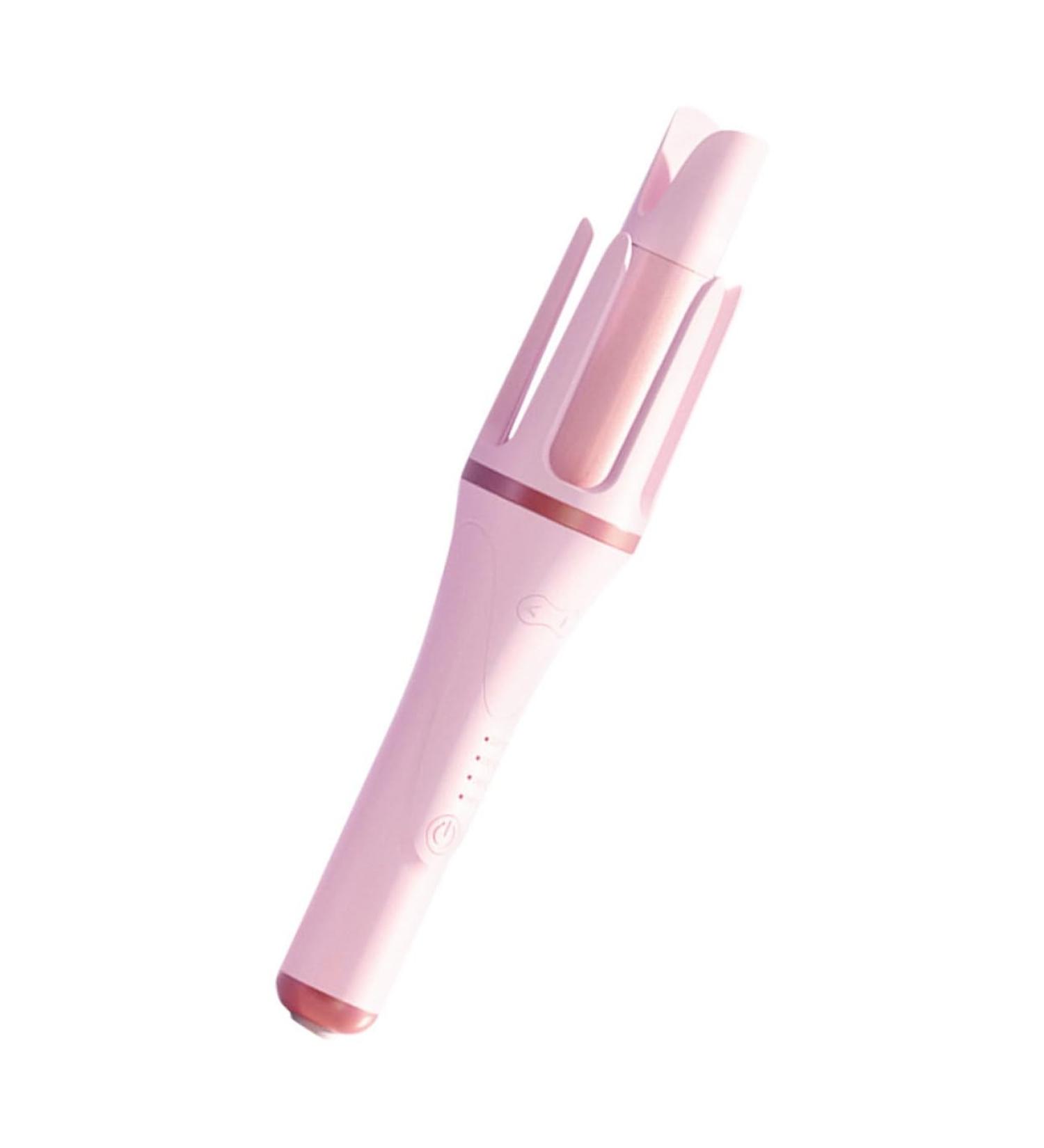 Healeved Hair Curler Household Hair Curler Pink Abs Automatic Hair Curling Wand 32.50X5.50X5.50CM Pink - Buy Online on GoSupps.com