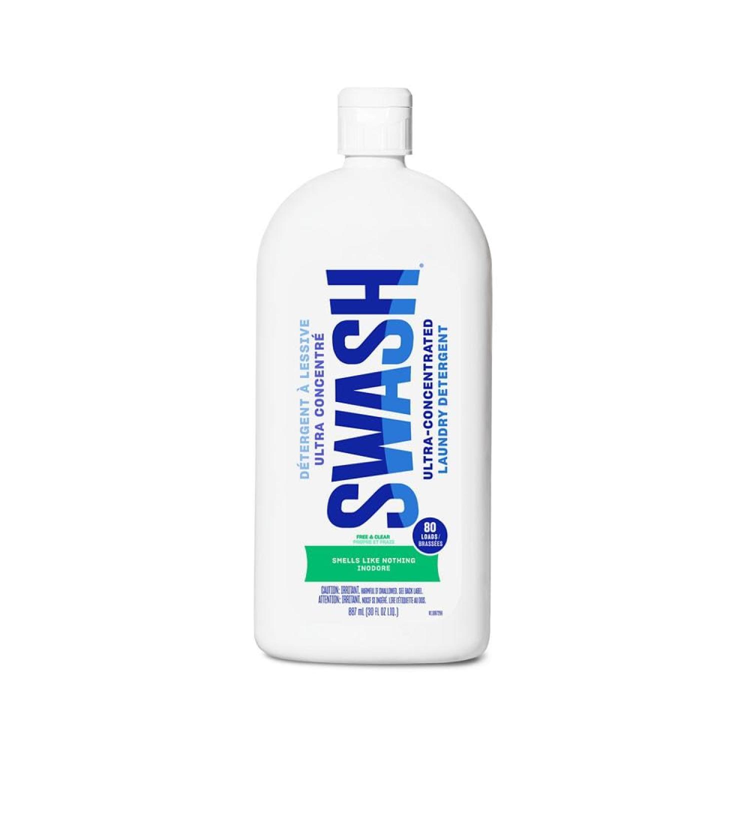 Swash Smells Like Nothing Liquid Laundry Detergent from Whirlpool Corporation 80 Loads - Buy Online on GoSupps.com