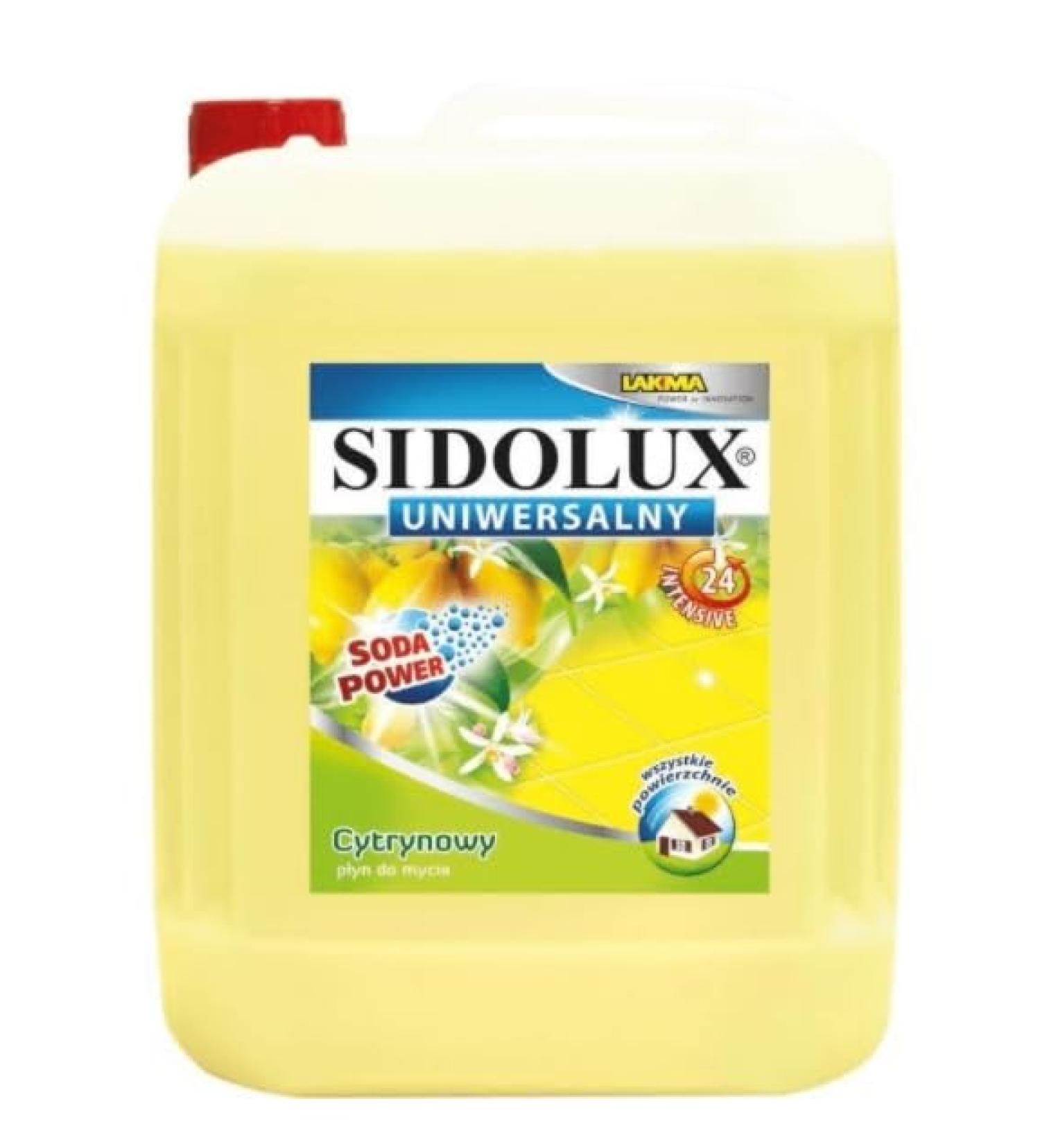 Sidolux, Multi-purpose cleaner Lemon 5L (HIT)