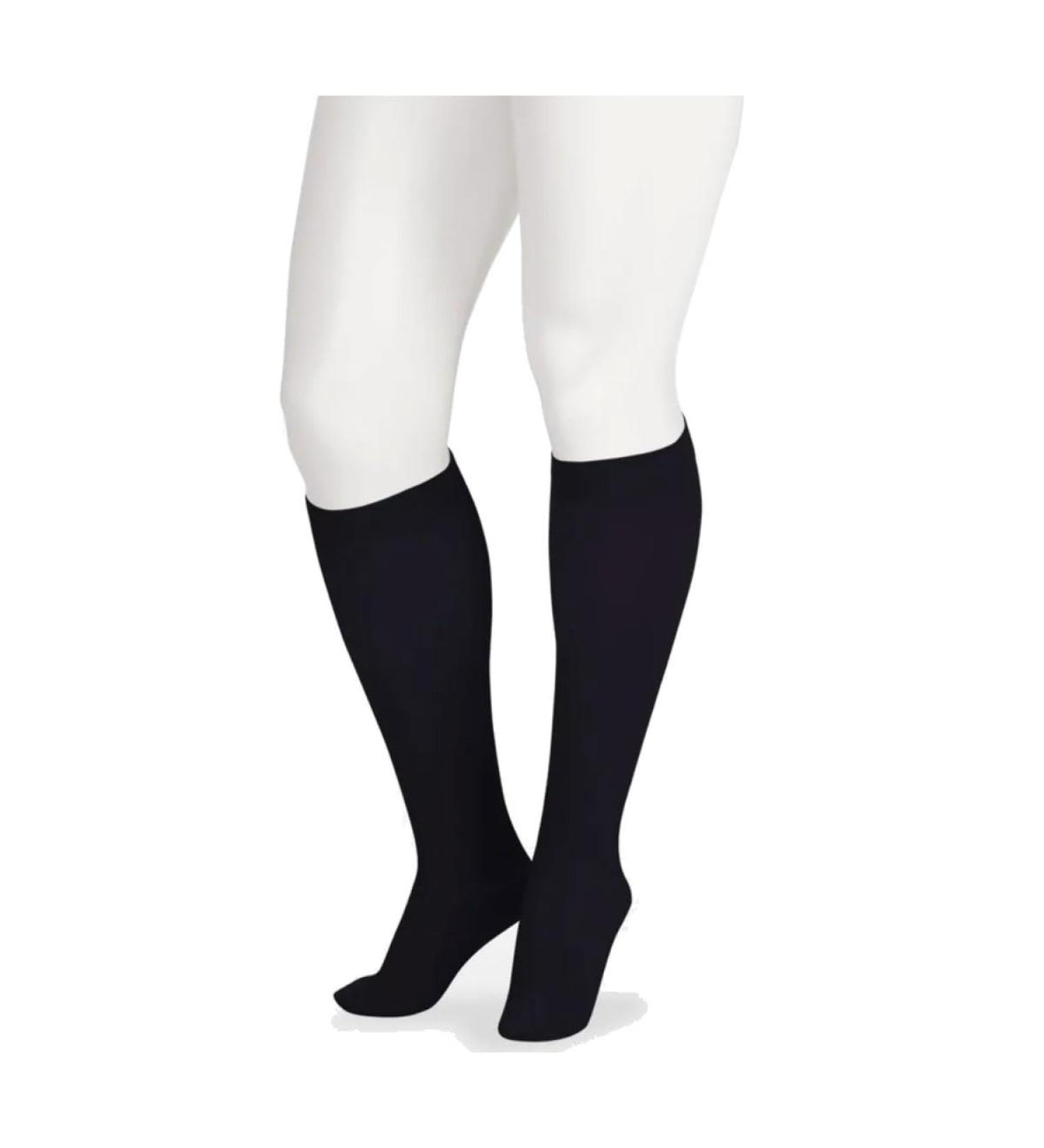 Juzo Soft 2000 15-20mmhg Knee-High Closed Toe Sock with Silicone Top Band