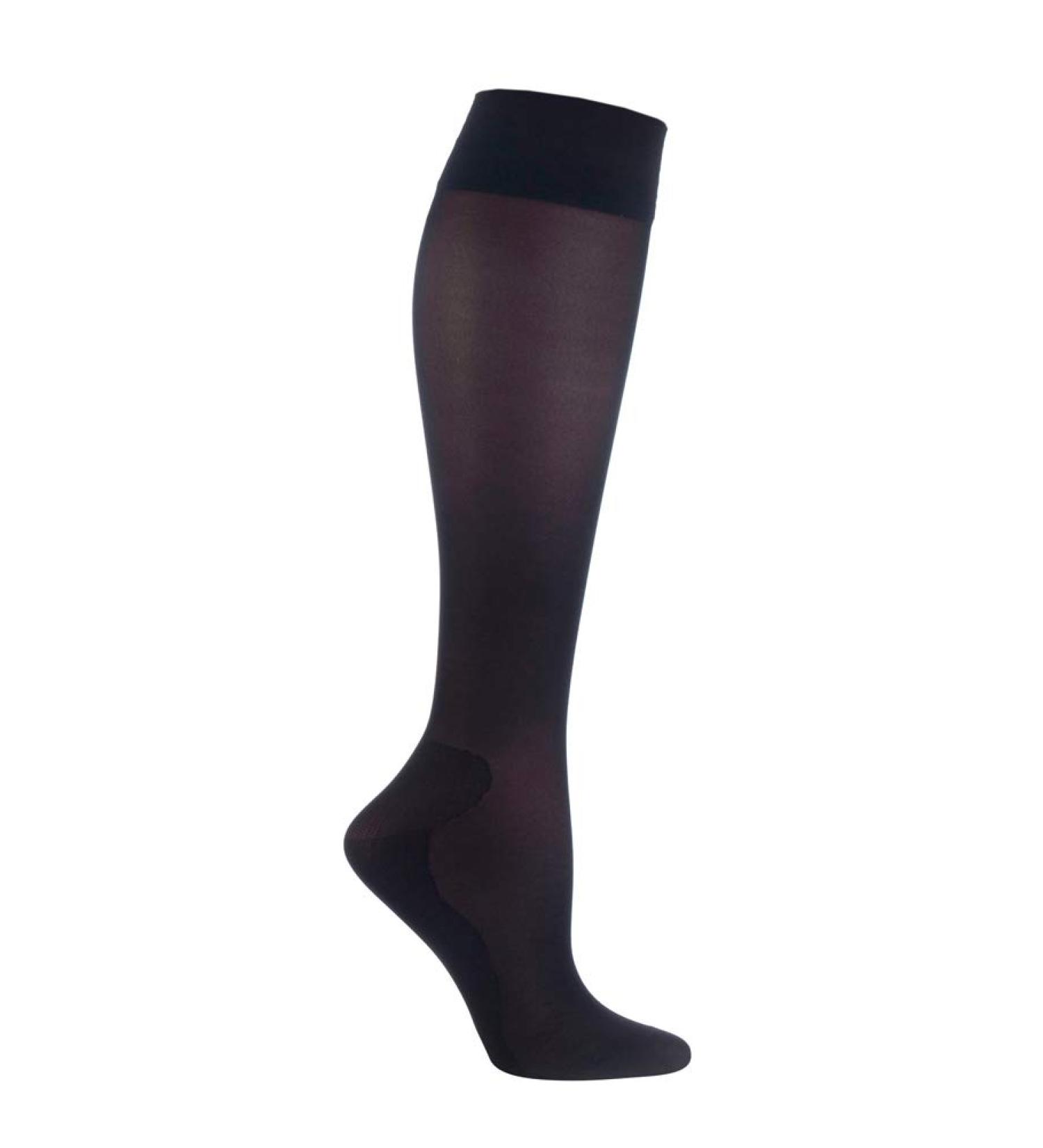 IOMI Unisex 18 mmHg Graduated Compression Socks for DVT - Men & Women Size 4-7 UK Black - Buy Online on GoSupps.com